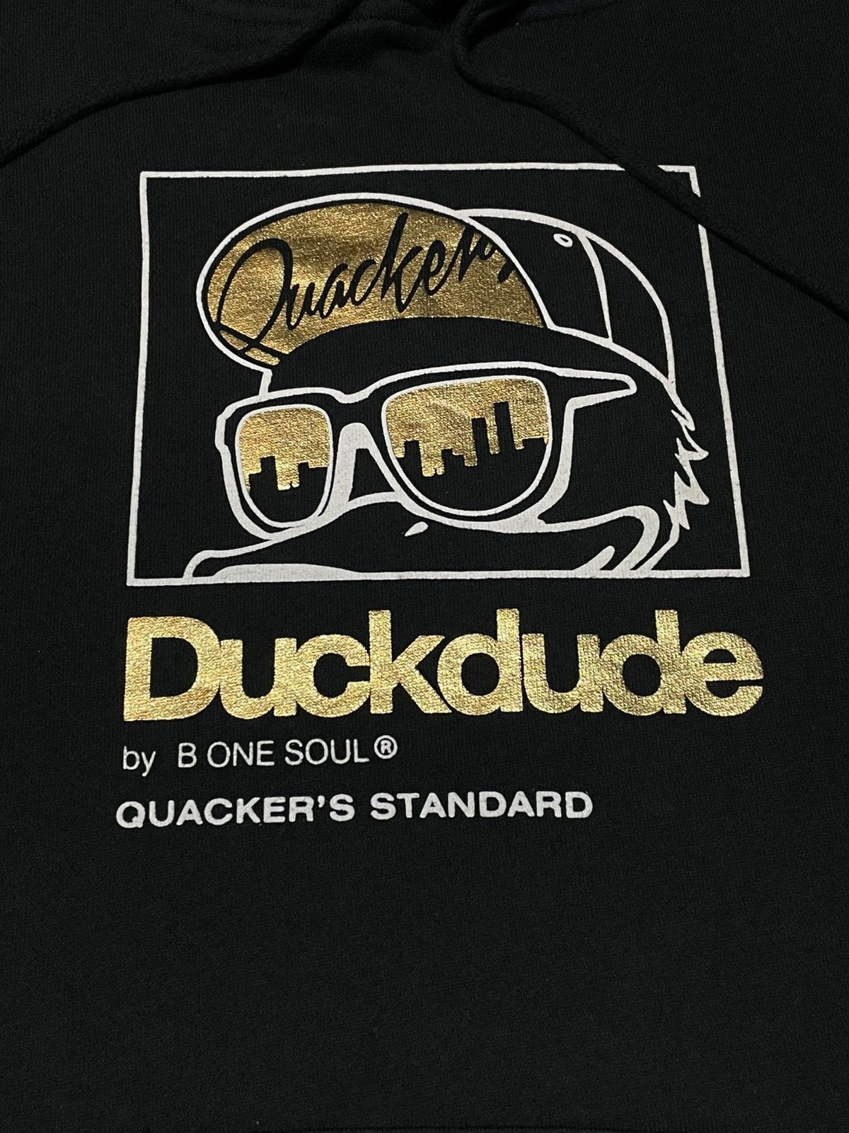 Japanese Brand Duck Dude / Be One Soul Streetwear Hoodies Size US M / EU 48-50 / 2 - 11 Thumbnail