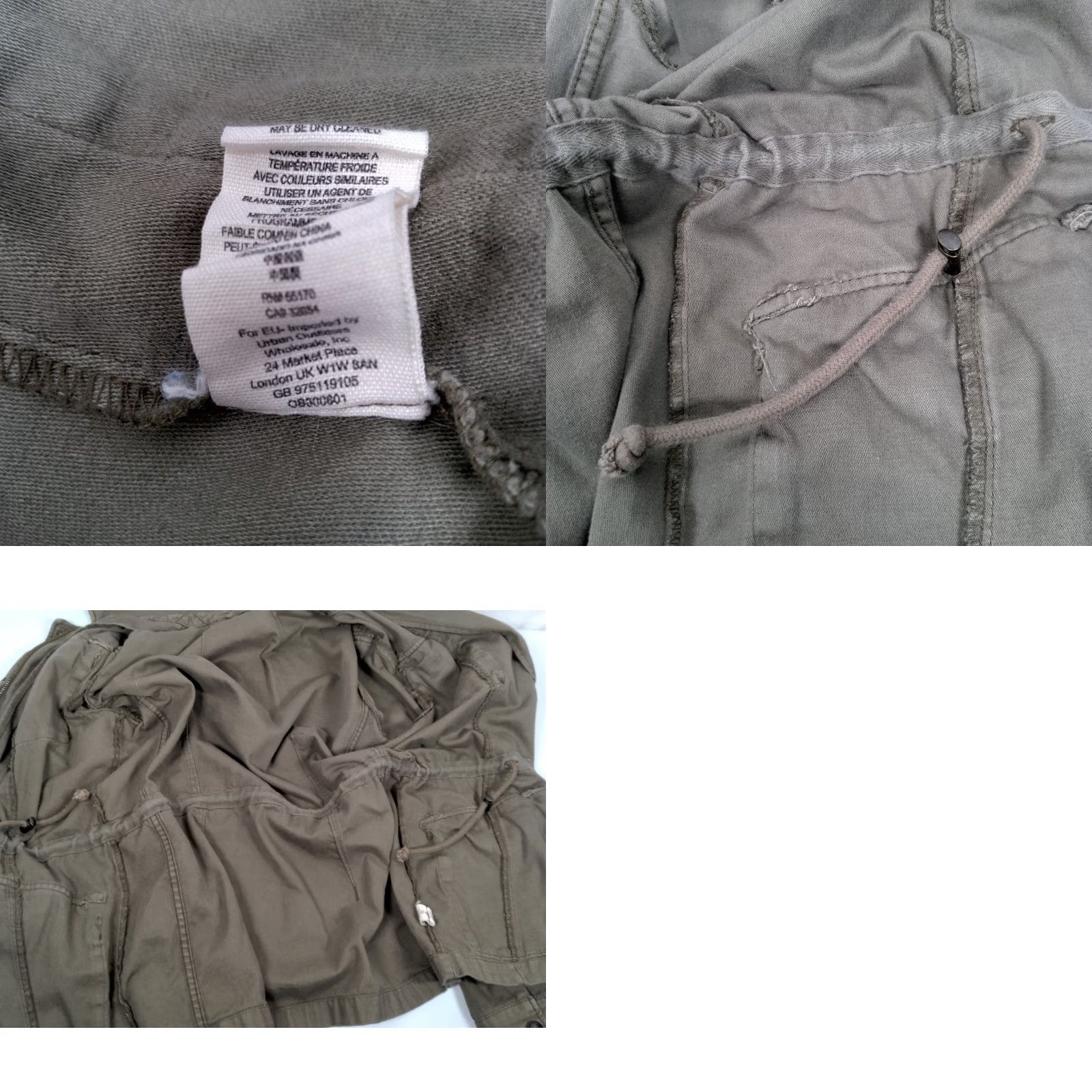 Free People Free People Not Your Brothers Surplus Jacket M Women Green Army Military Utility Pocket Crest Buttons Long Sleeve Button Zip Jacket Size M / US 6-8 / IT 42-44 - 10 Thumbnail