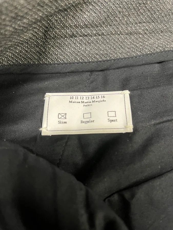 Maison Margiela SS2015 Maison Margiela Grey Wool Tailored Pants Size US 34 / EU 50 - 10 Thumbnail