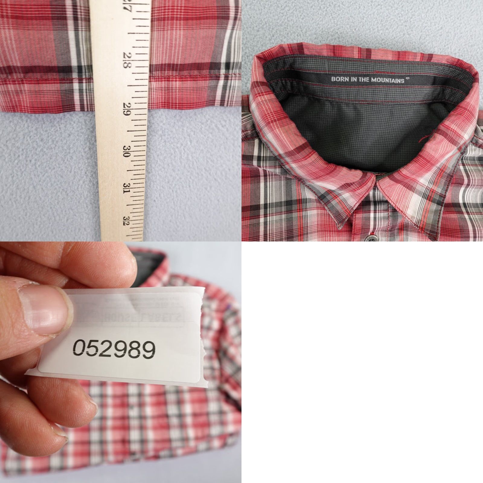 Vintage Kuhl Shirt Mens Medium Red Plaid Button-Up Lightweight Outdoor Workwear Casual Short Sleeve Button Size US M / EU 48-50 / 2 - 8 Thumbnail