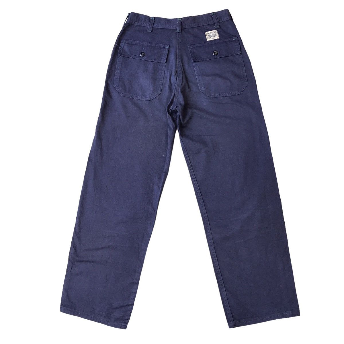 Vintage Sweet-Orr USA True Vintage 1960s Blue Baker Pants Size US 29 - 2 Thumbnail