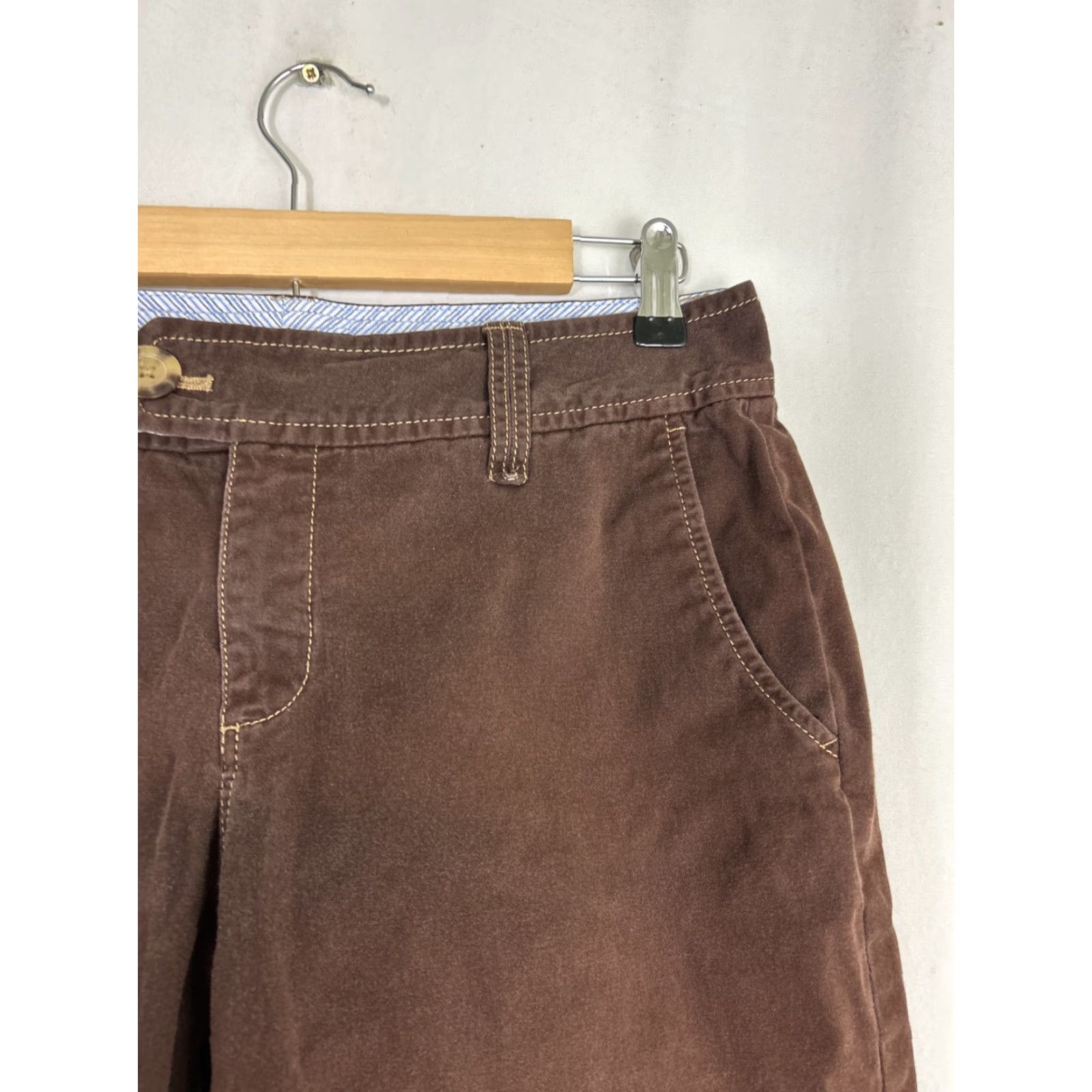 Eddie Bauer Eddie Bauer Womens Shorts Chino Brown Cotton Spandex 32x12.5 Size 8 Regular Women's Boys? Size 30" / US 8 / IT 44 - 4 Thumbnail