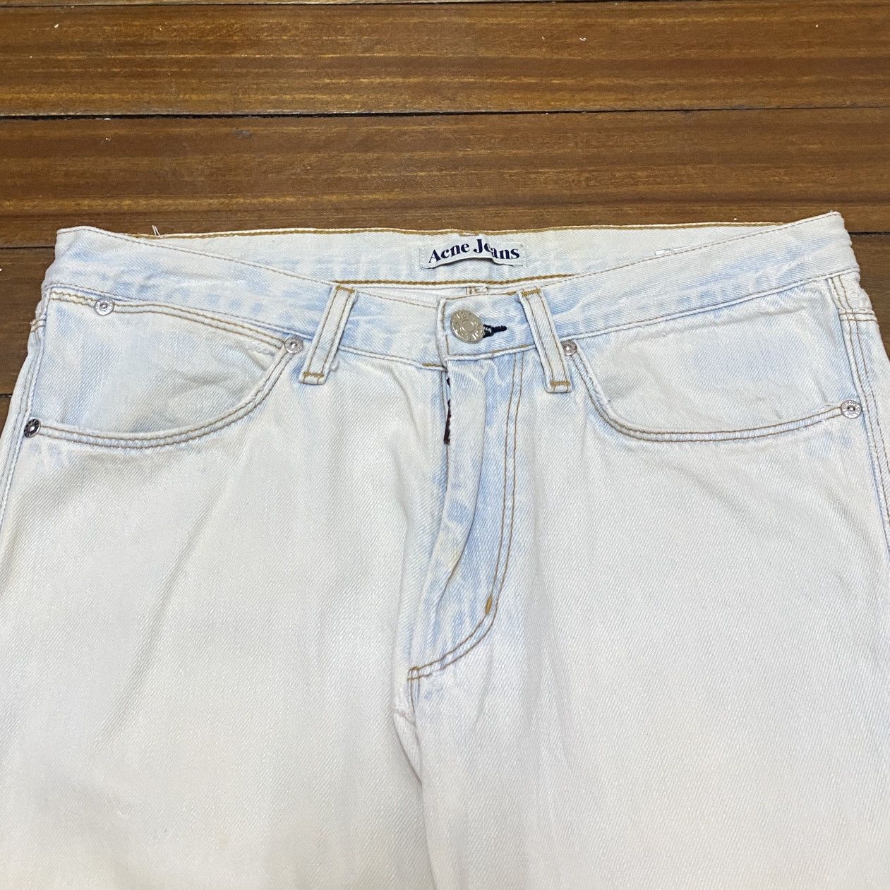 Acne Studios Rare Design Vintage Brand Acne Studios Jeans 1990s Size US 29 - 3 Thumbnail