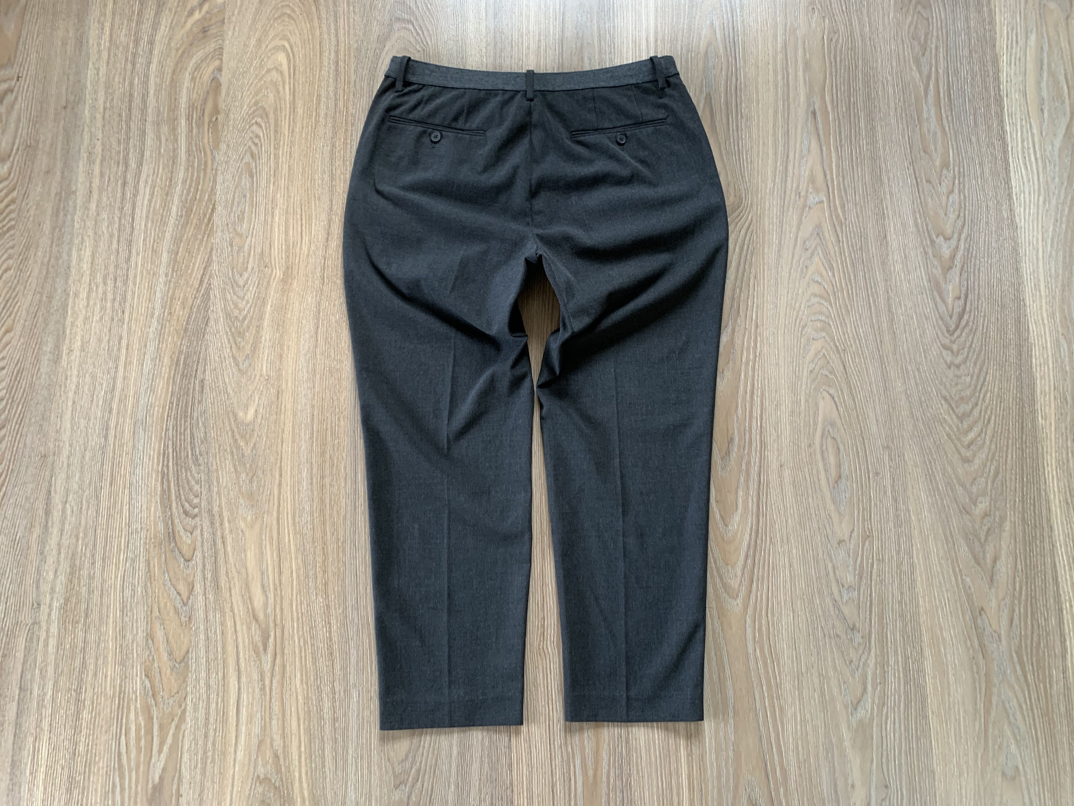 Japanese Brand × Uniqlo Uniqlo Mens Sretch Classic Grey Pants Trousers Size US 31 - 3 Thumbnail