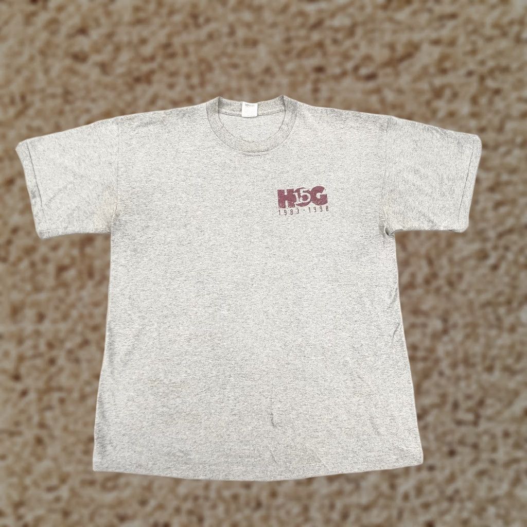 Vintage Harley-Davidson Shirt Mens 1XL Gray 15th Anniversary Hog Rally 90s, Men’s