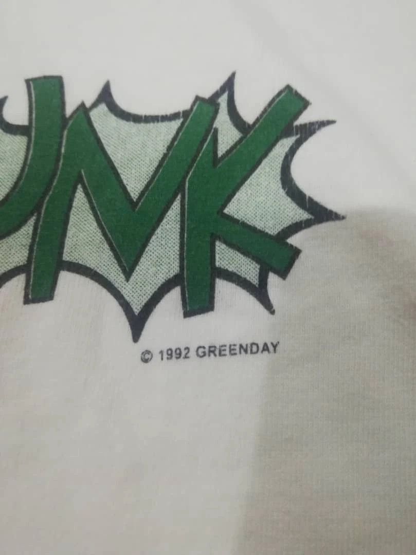 Vintage 1992 Green Day Kerplunk Raglan T-Shirt Original Size US S / EU 44-46 / 1 - 3 Thumbnail