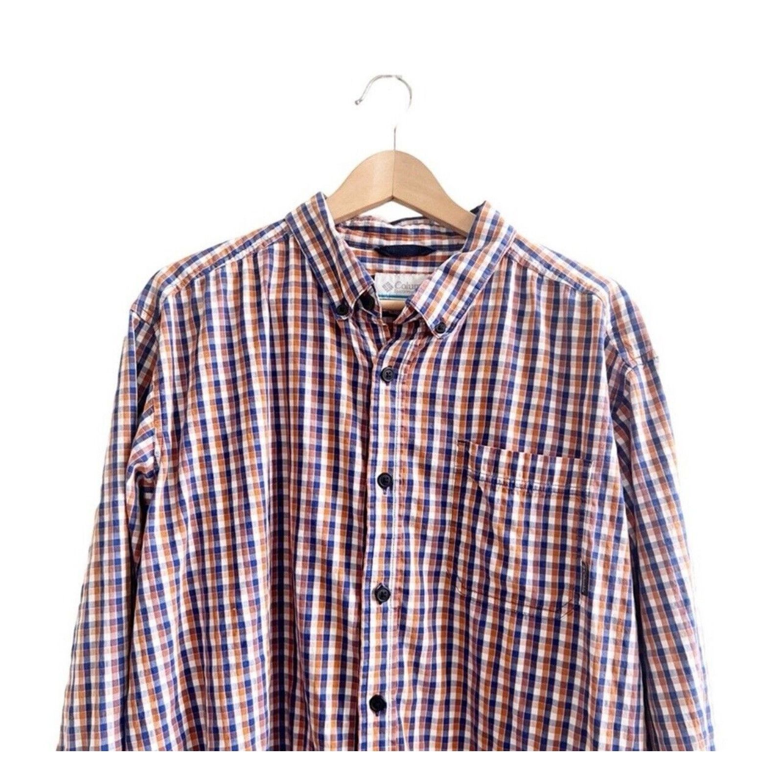Columbia Columbia Men’s Plaid Long Sleeve Outdoors Shirt Size XL Size US XL / EU 56 / 4 - 3 Thumbnail
