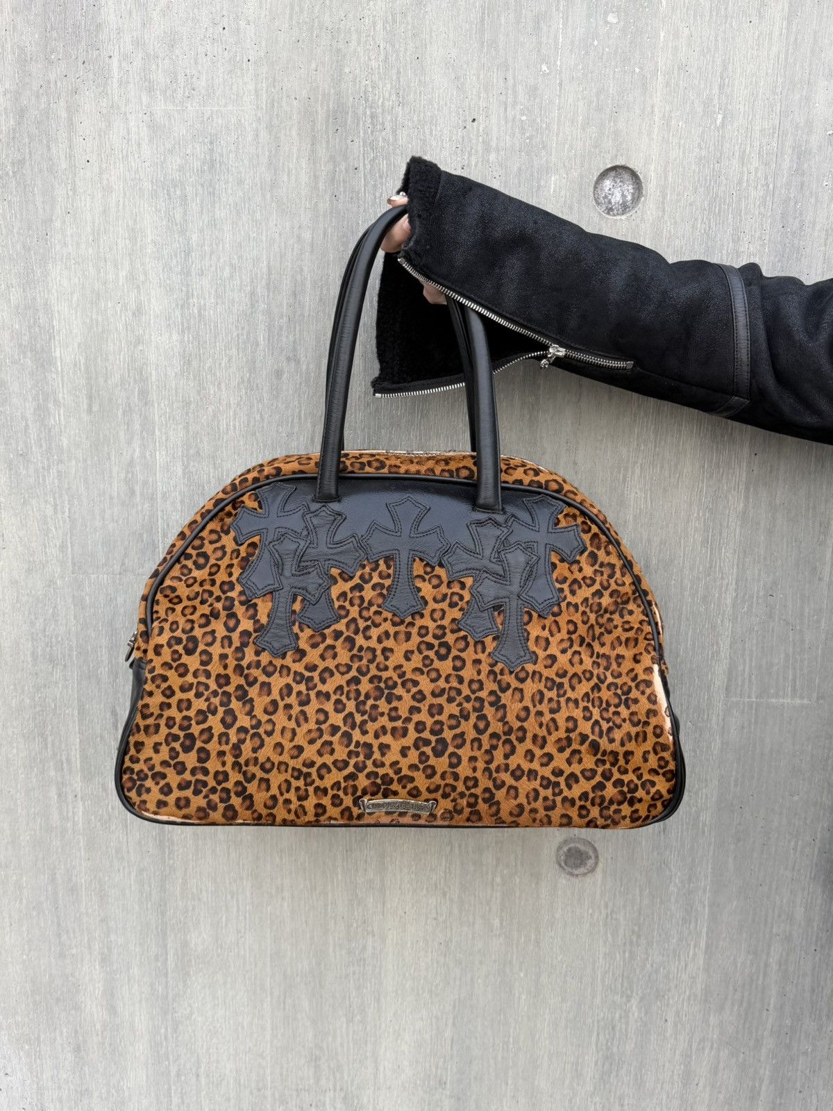 Chrome Hearts Chrome Hearts Leopard Bowling Bag Size ONE SIZE - 2 Thumbnail