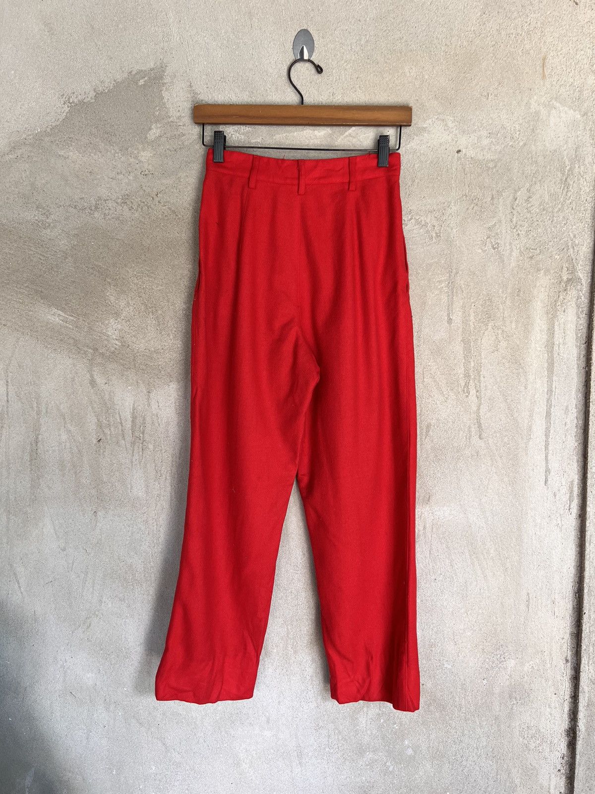 United Colors Of Benetton United Colors Of Benetton Wool Baggy Pant Size 25" / US 0 / IT 36 - 5 Thumbnail