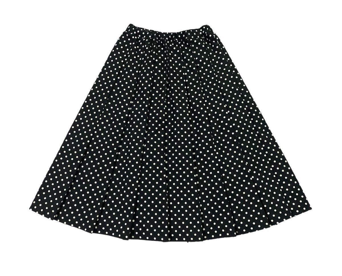 Comme des Garcons Black Black Comme Des Garçons AD2014 Polka Dot Midi Skirt Size 28" / US 6 / IT 42 - 5 Thumbnail