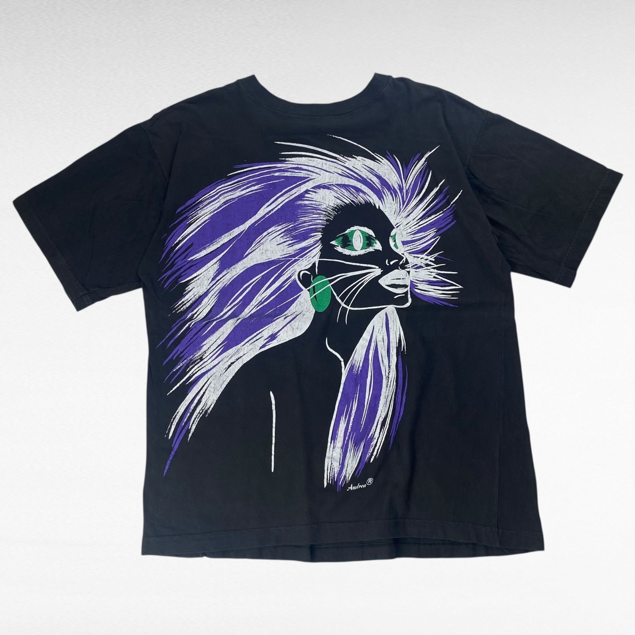 Vintage unknown Graphic T-Shirt Black Size L Size US L / EU 52-54 / 3 - 1 Thumbnail