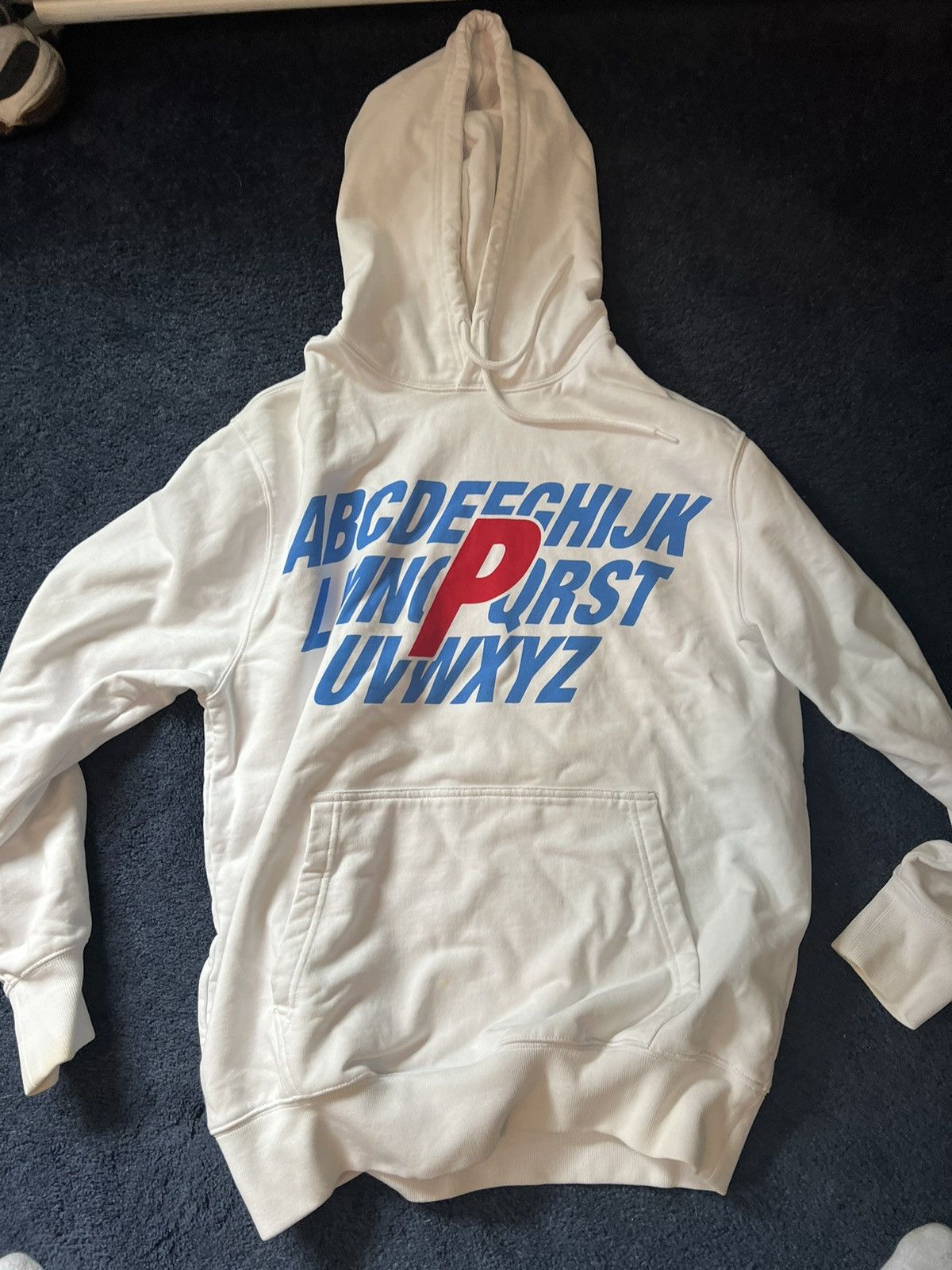 Palace Palace Alphabet Hoodie White - N Size US M / EU 48-50 / 2 - 2 Thumbnail