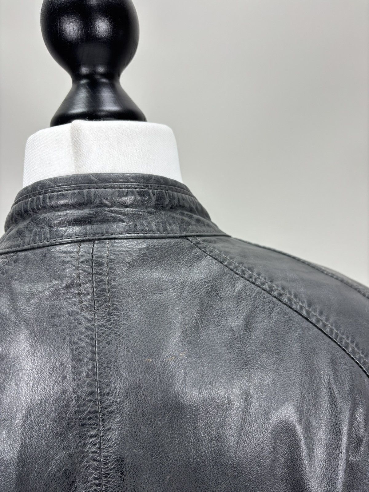 Other Womens leather jacket Oakwood Size M Color Gray Size M / US 6-8 / IT 42-44 - 9 Thumbnail