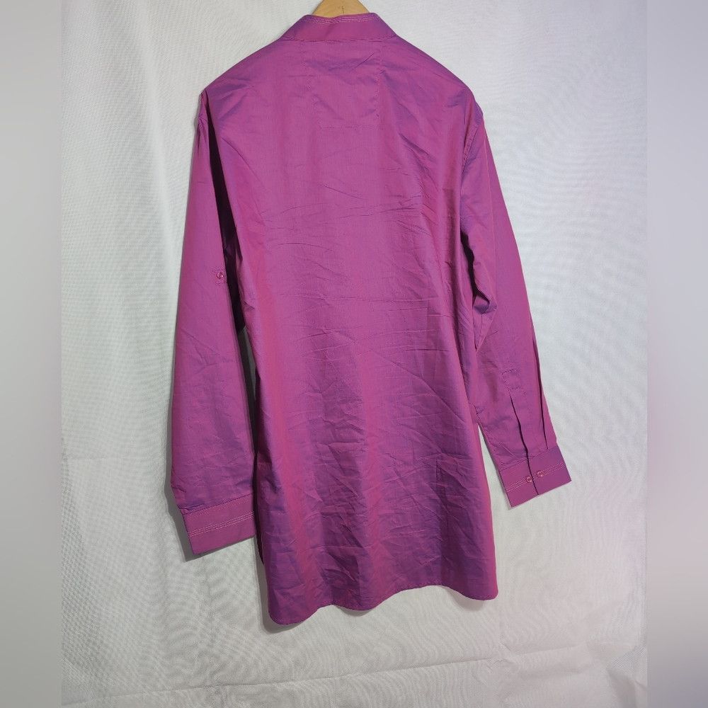 Vintage Vintage Con-Cave Men's Purple/Pink Kurta Sz 44 Size US L / EU 52-54 / 3 - 7 Thumbnail