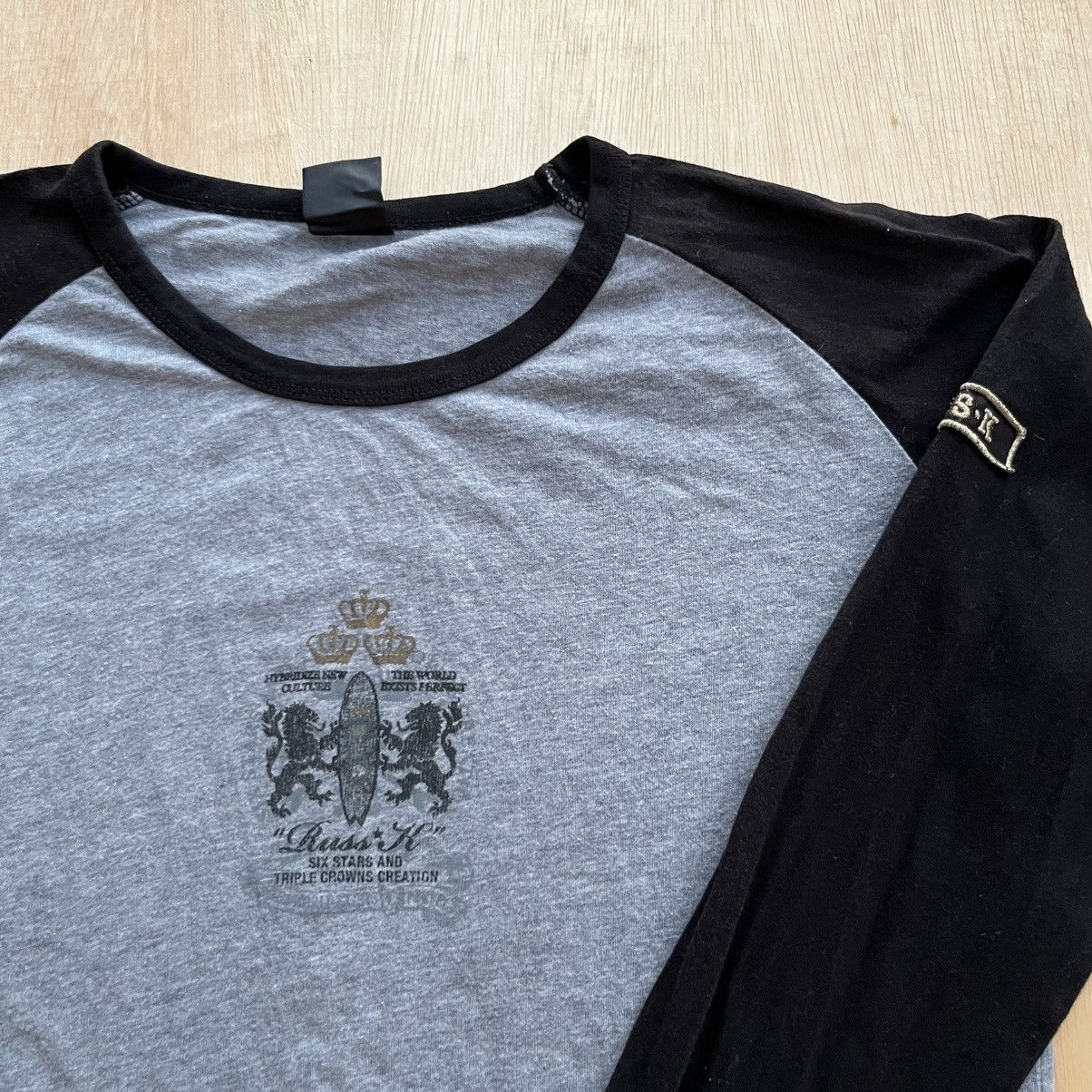 Other RUSS K RAGLAN Y2K VINTAGE JAPANESE BRAND Size US M / EU 48-50 / 2 - 2 Thumbnail