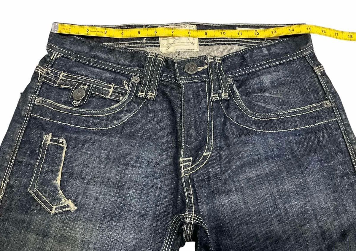 If Six Was Nine × Jimmy Taverniti × Le Grande Bleu (L.G.B.) 🔥Sick Y2K Taverniti Jeans Flared Denim Gimmick Pockets Size US 30 / EU 46 - 13 Thumbnail