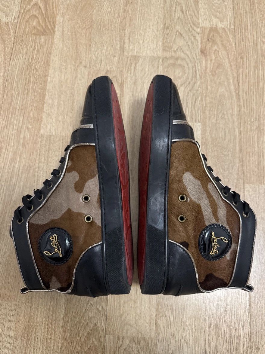 Christian Louboutin Hi top Louis Orlato Camo Pony Calfskin Size US 8 / EU 41 - 10 Thumbnail