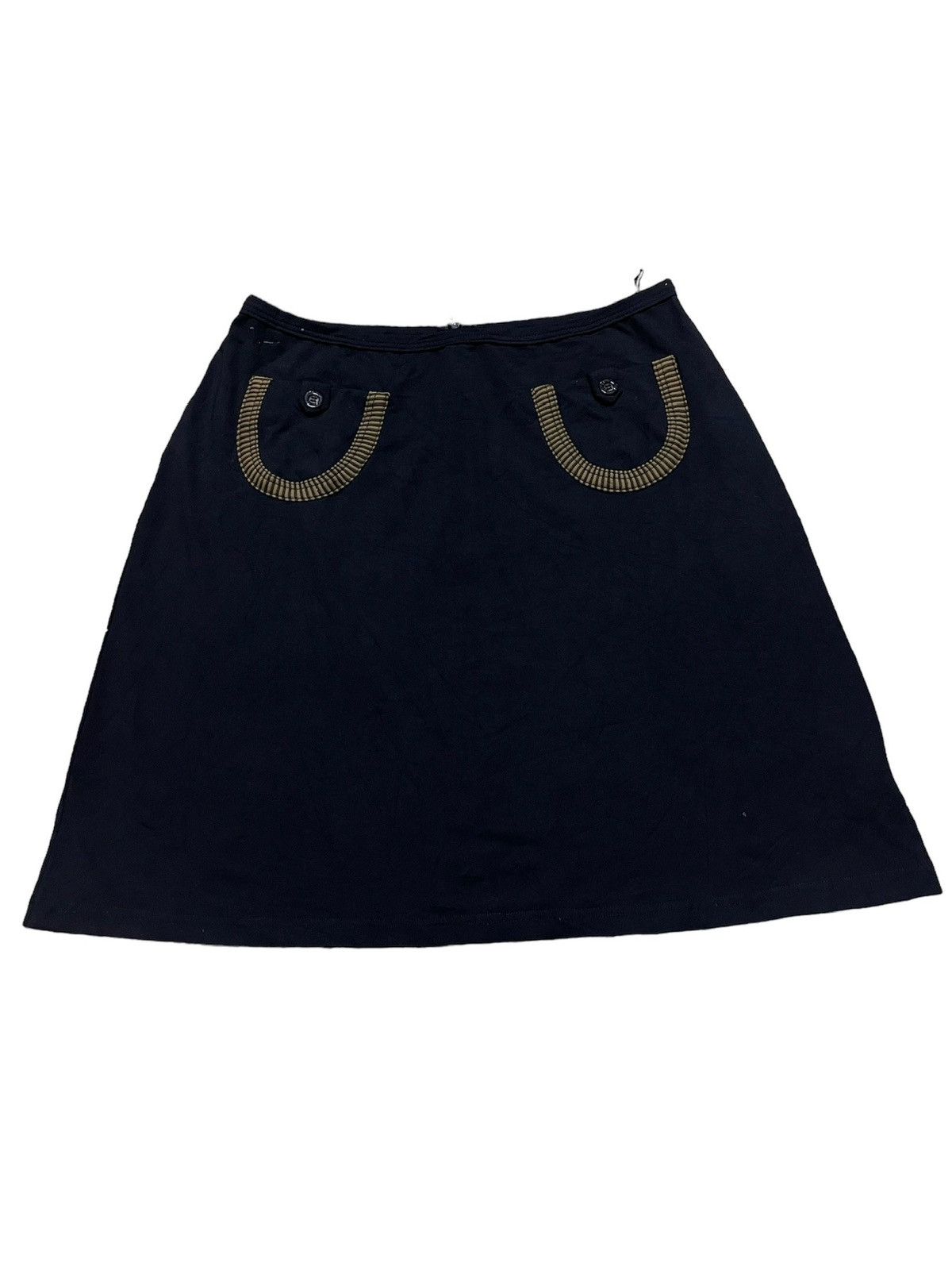 Fendi × Vintage FENDI ROMA ITALY Vintage Mini Skirt Size 27" / US 4 / IT 40 - 1 Thumbnail