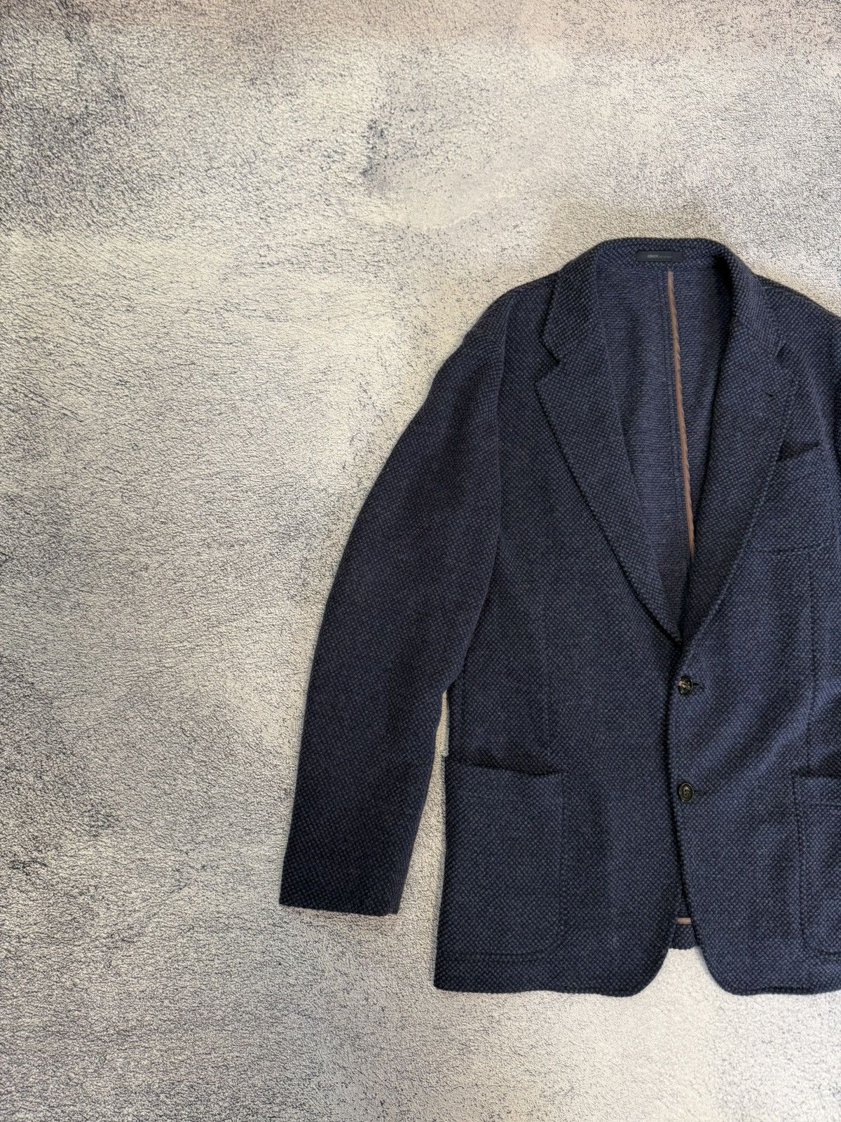 Armani Collezioni Armani Collezioni Blazer Patch Pocket Sport Coat EU52 US41 Size 42R - 3 Thumbnail