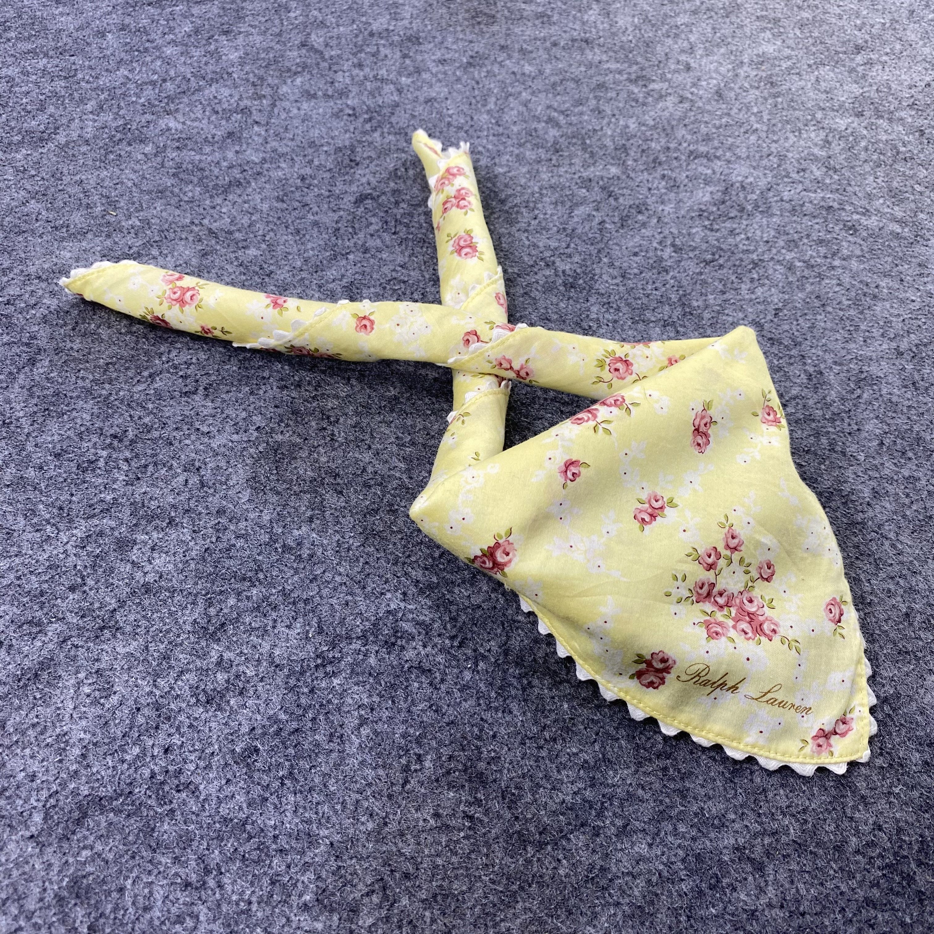 Ralph Lauren Ralph Lauren Handkerchief Neckerchief Bandana-B1850 Size ONE SIZE - 1 Thumbnail