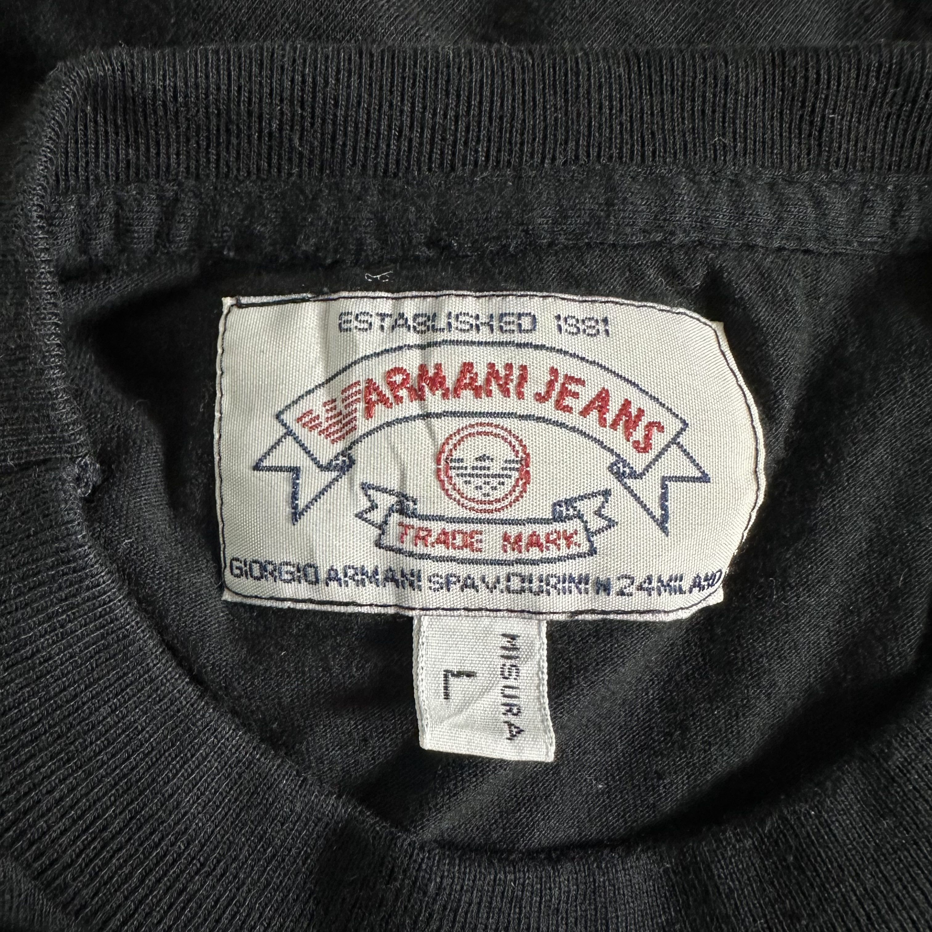 Giorgio Armani 🔥RARE🔥Vintage Giorgio Armani T-shirt Single Stich Size US L / EU 52-54 / 3 - 7 Thumbnail
