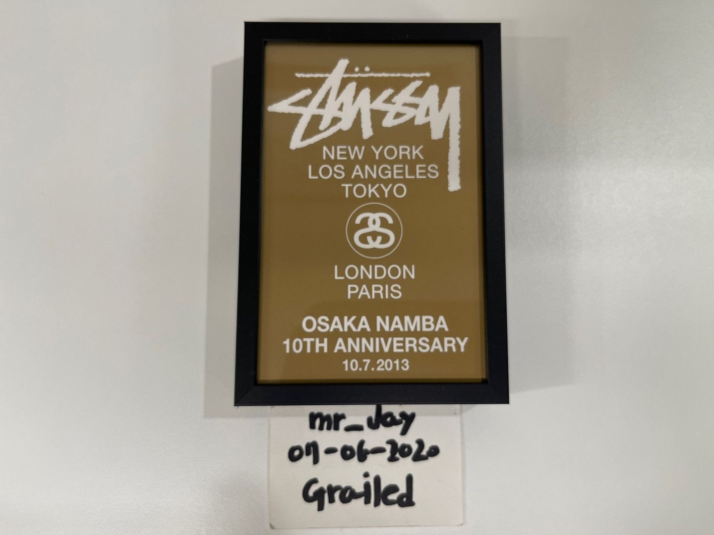 Stussy STUSSY OSAKA NAMBA CHAPT art Postercards 2013 Size ONE SIZE - 3 Thumbnail