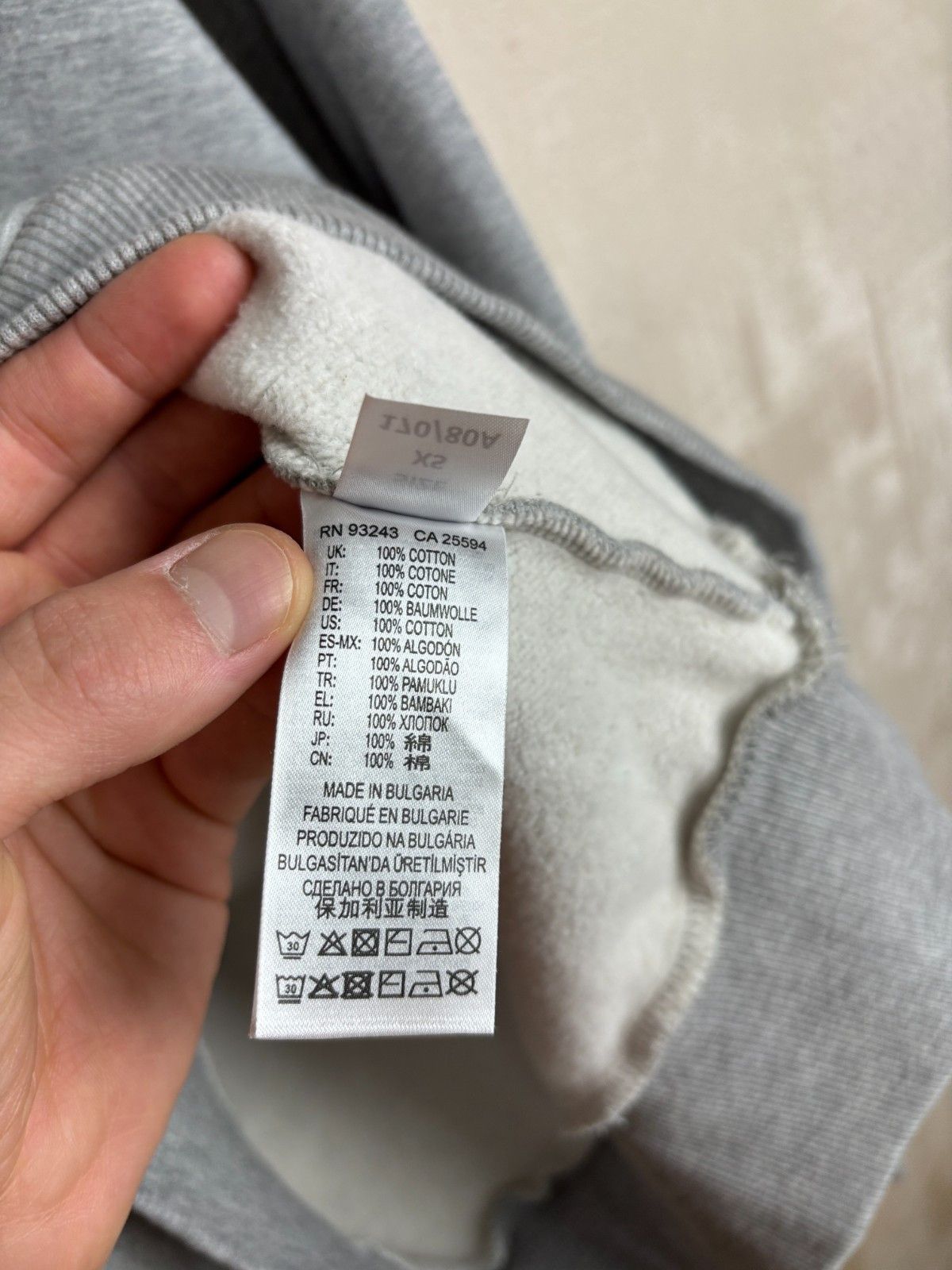 Diesel Diesel Distressed Distorted Logo Hoodie Size US XS / EU 42 / 0 - 11 Thumbnail