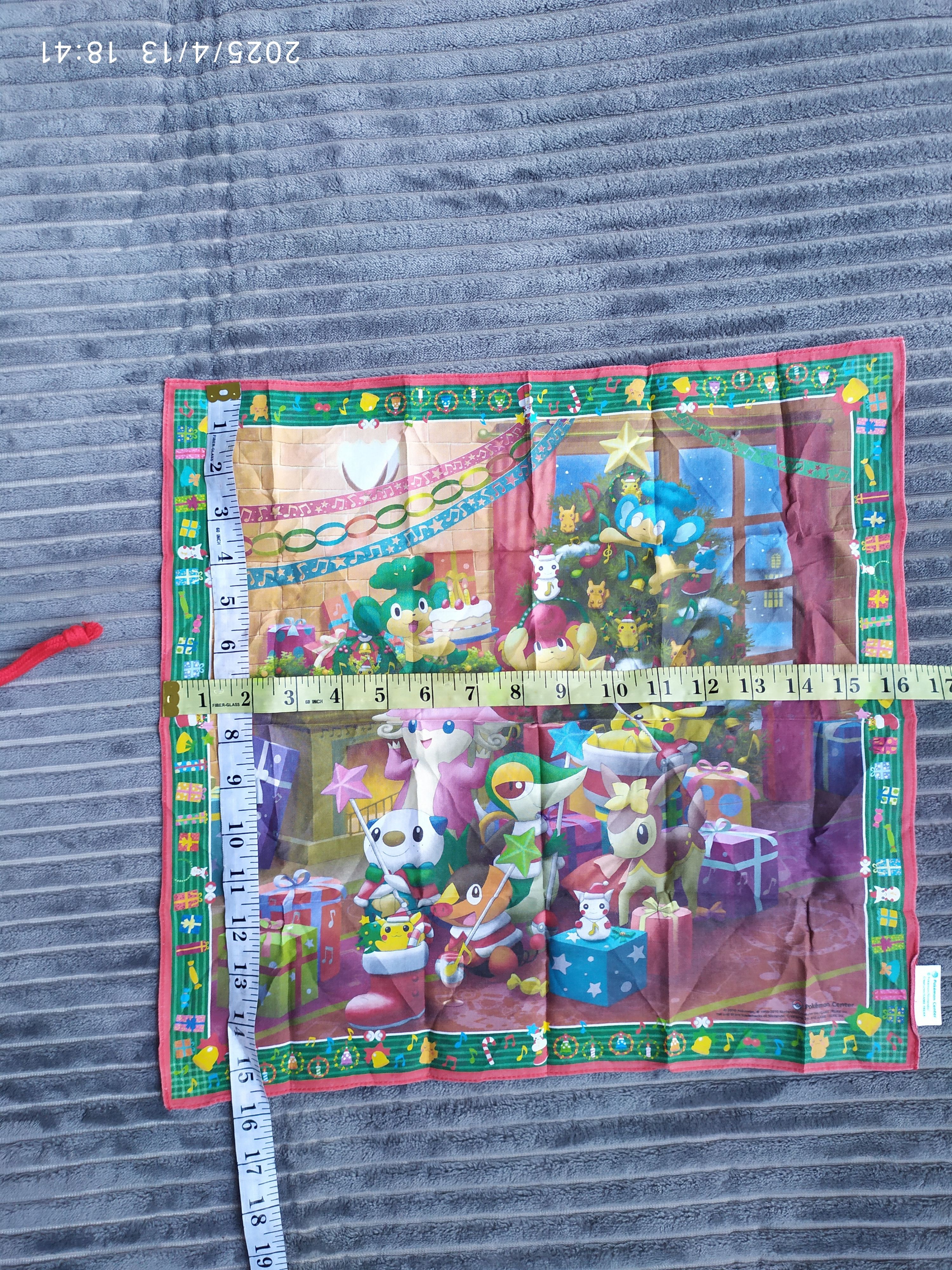 Anime × Pokemon × Vintage Vintage Pokemon Handkerchief Size ONE SIZE - 2 Thumbnail