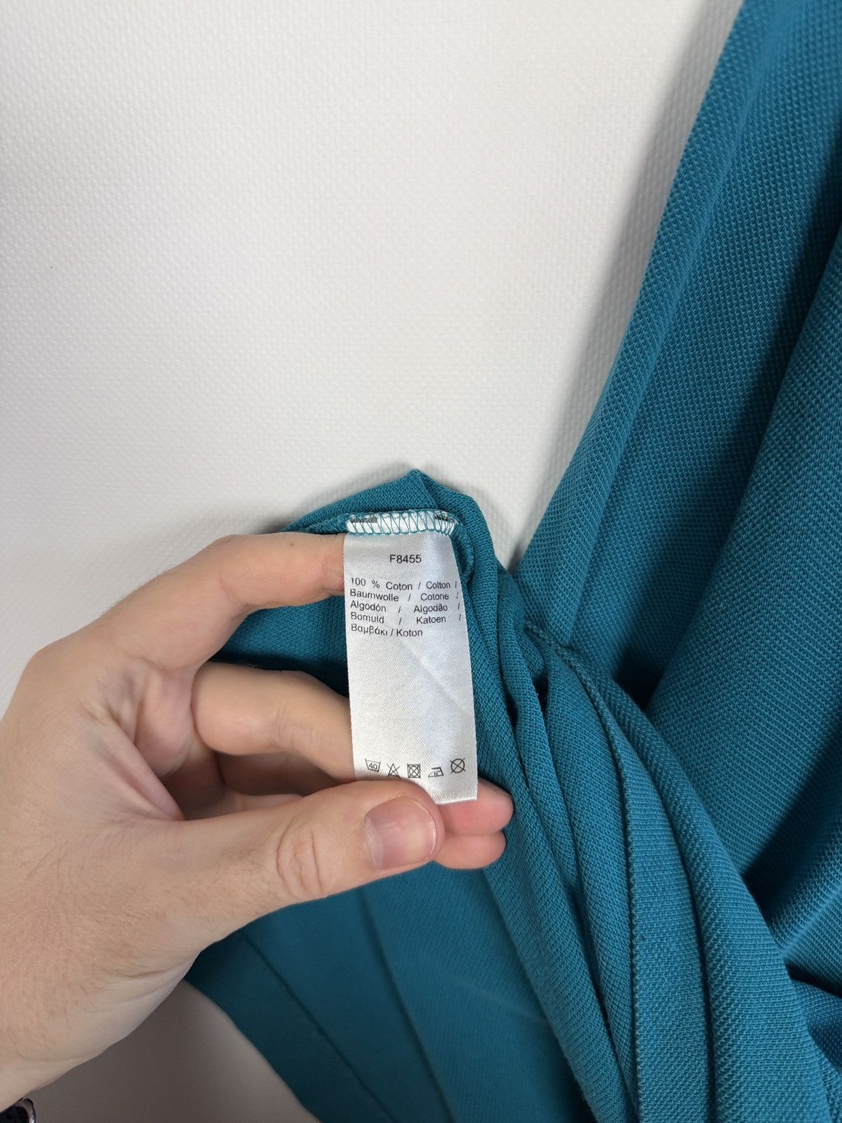 Lacoste Lacoste Short Sleeve Polo Shirt Vintage Blue Size 5 (Large) Size US L / EU 52-54 / 3 - 8 Thumbnail