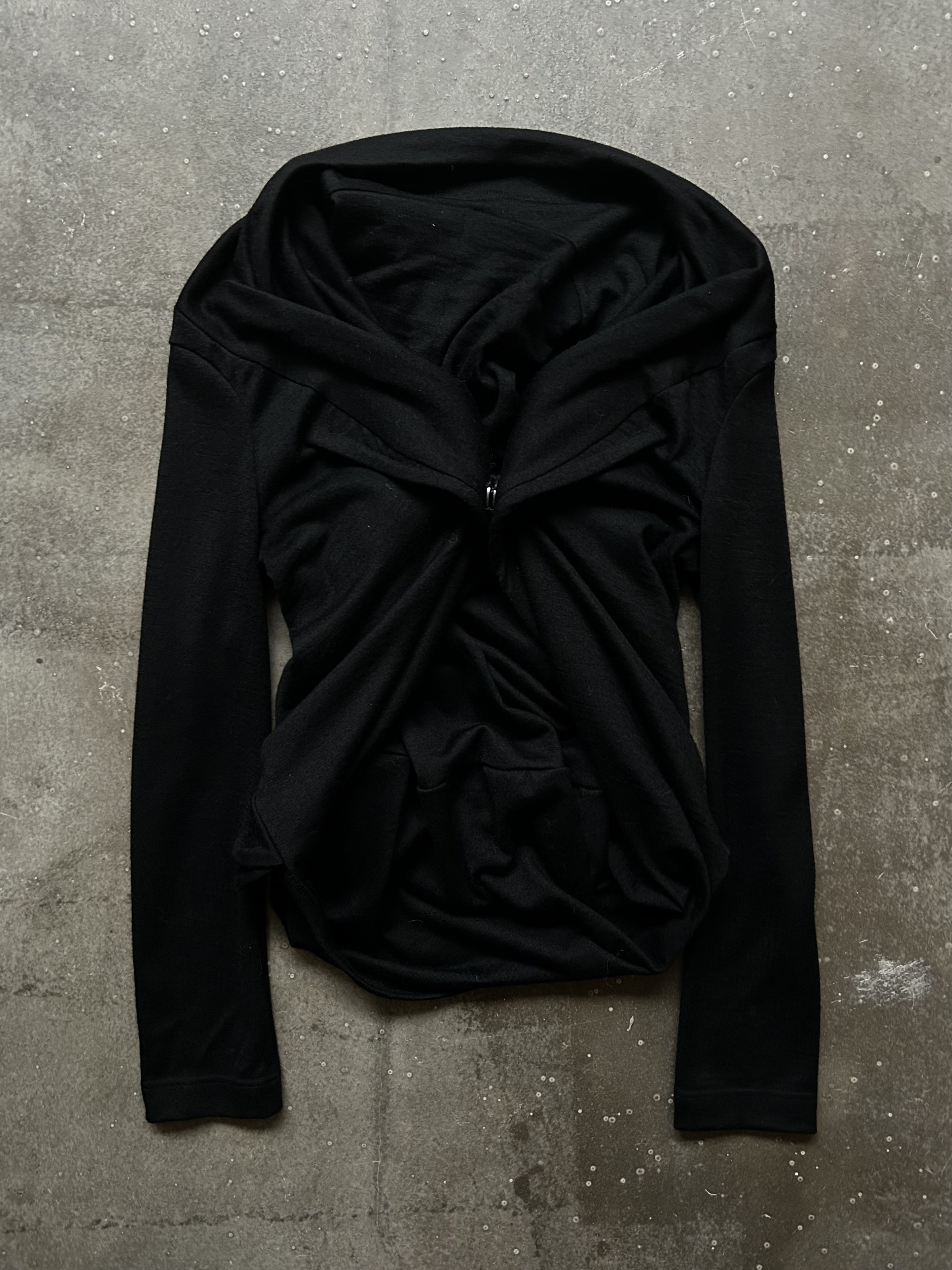 Junya Watanabe junya watanabe unique black long sleeve top Size US M / EU 48-50 / 2 - 1 Thumbnail