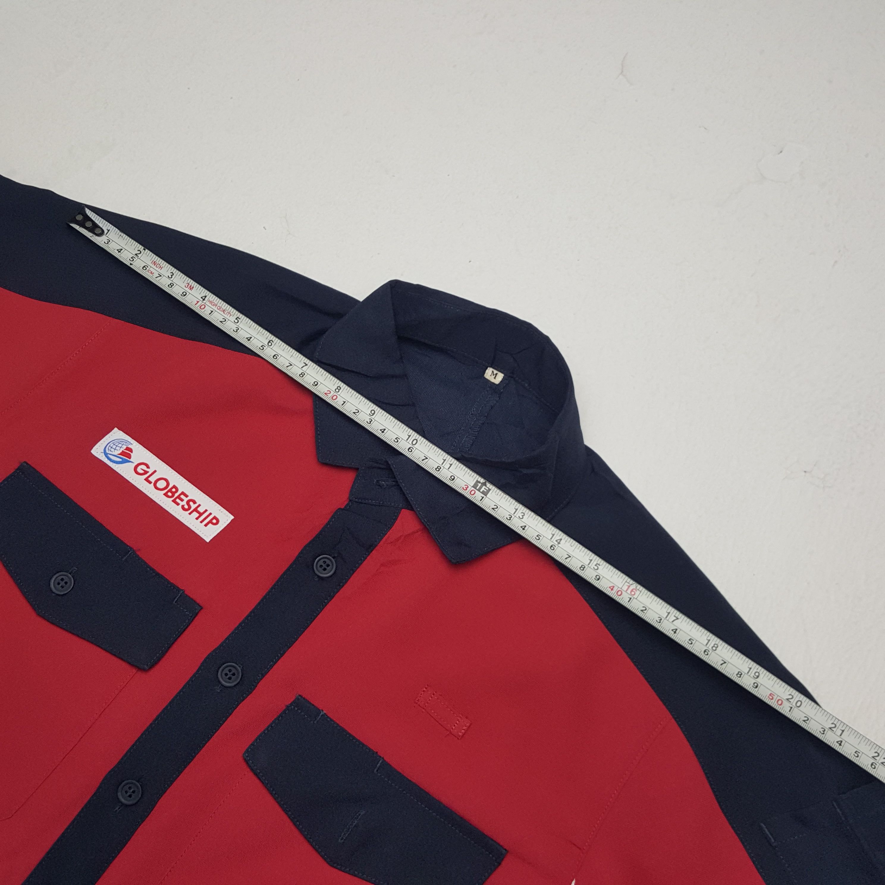 Japanese Brand × Vintage Vintage Globeship Japanese Work Shirt Jacket Size US M / EU 48-50 / 2 - 6 Thumbnail