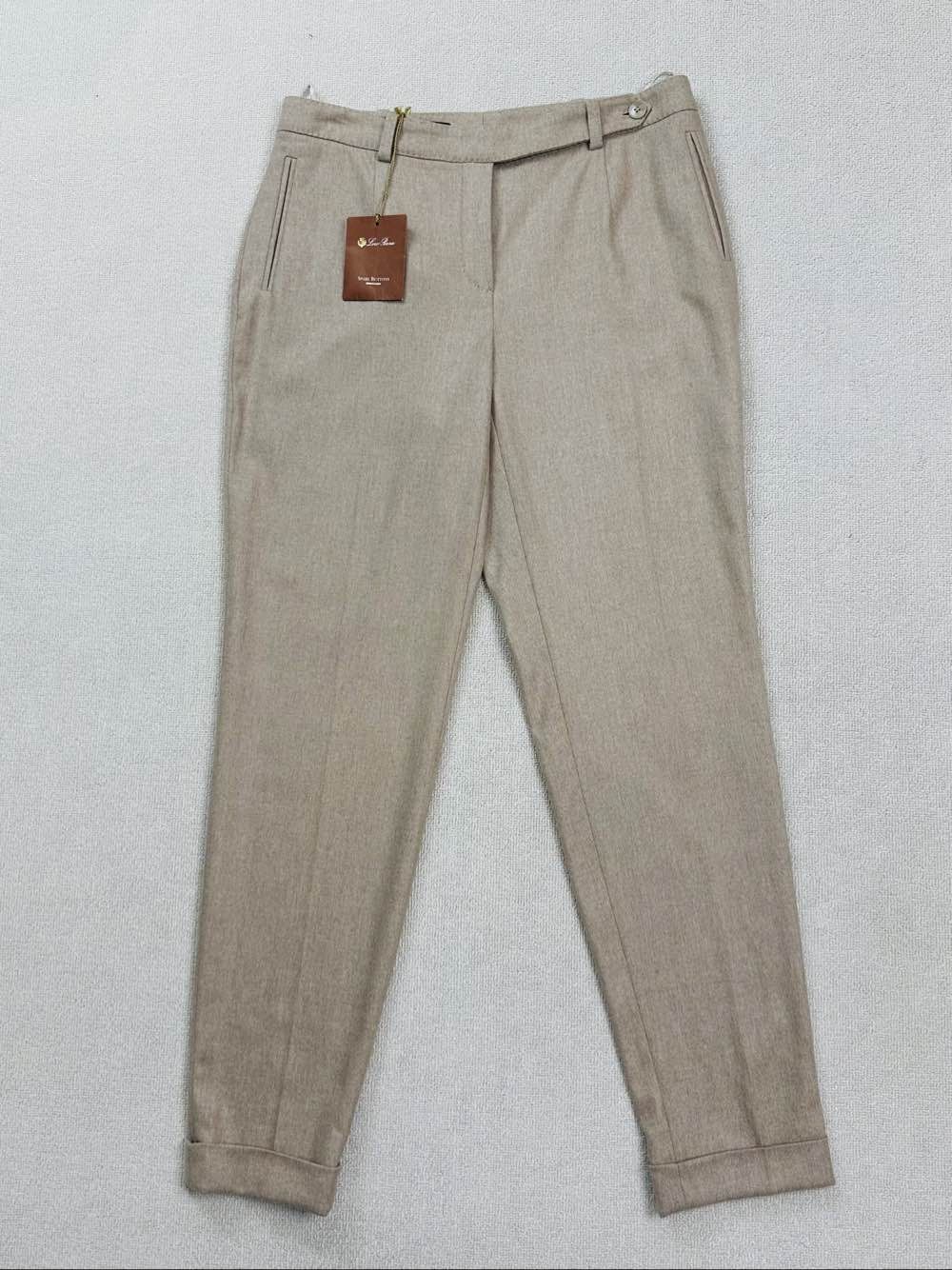 Loro Piana Loro Piana Cashmere Silk Blend Pants Size 44 Size 30" / US 8 / IT 44 - 1 Thumbnail