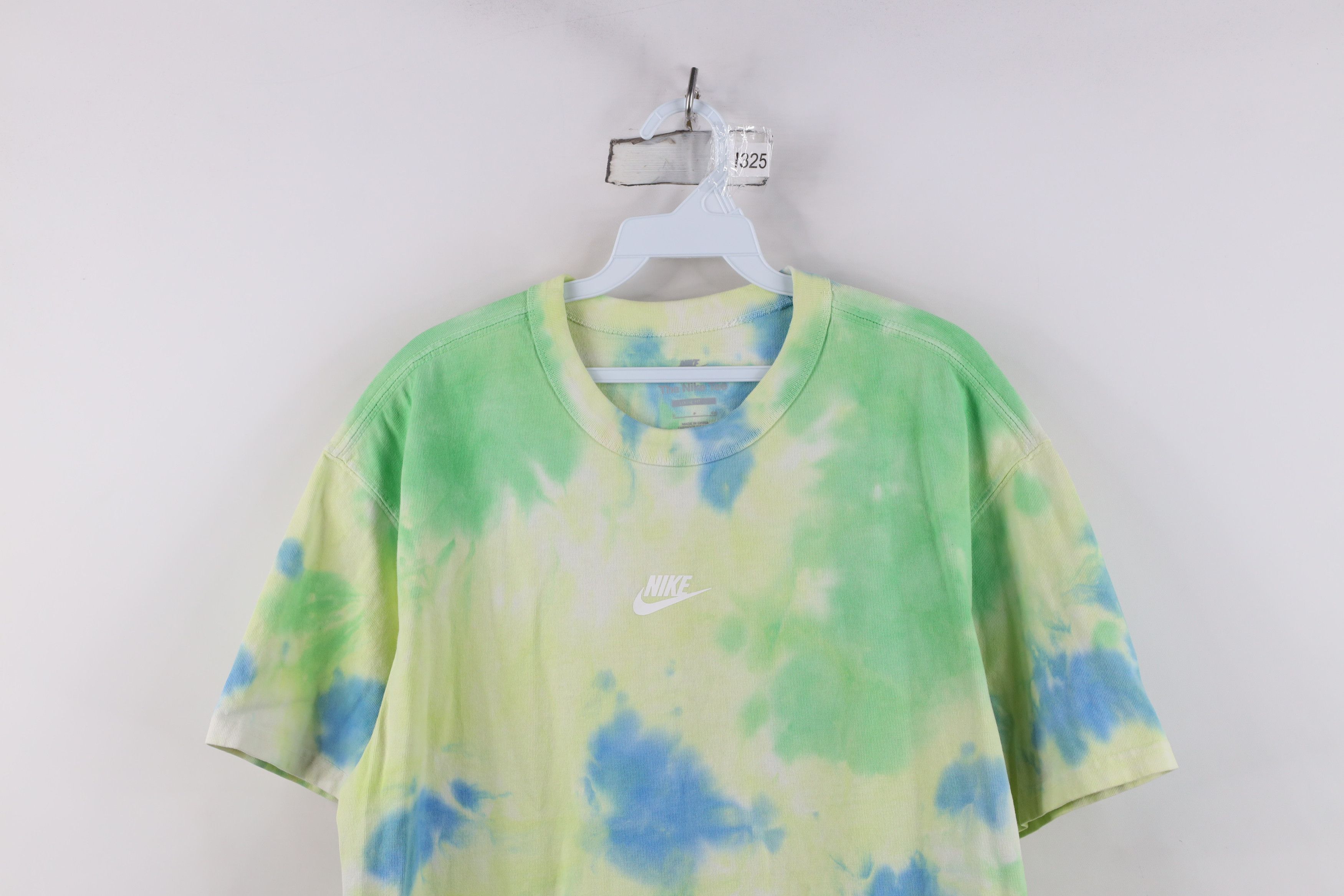 Nike Nike Center Swoosh Tie Dye Heavyweight Ribbed Knit T-Shirt Size US S / EU 44-46 / 1 - 2 Thumbnail
