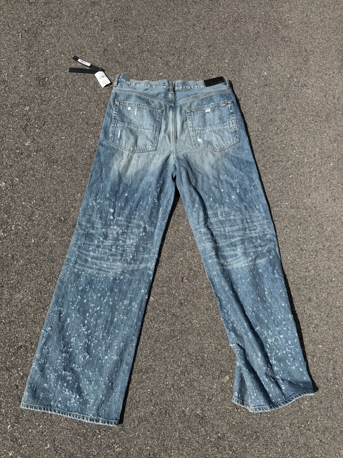 Amiri Amiri Shotgun Distressed Baggy Jeans Size US 34 / EU 50 - 4 Thumbnail