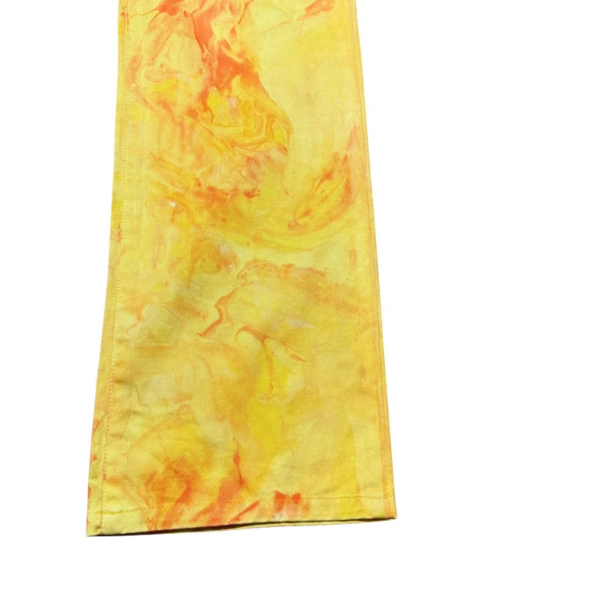 Japanese Brand Vintage SYNAPS Denim Painted Bleach Jeans Size US 31 - 9 Thumbnail