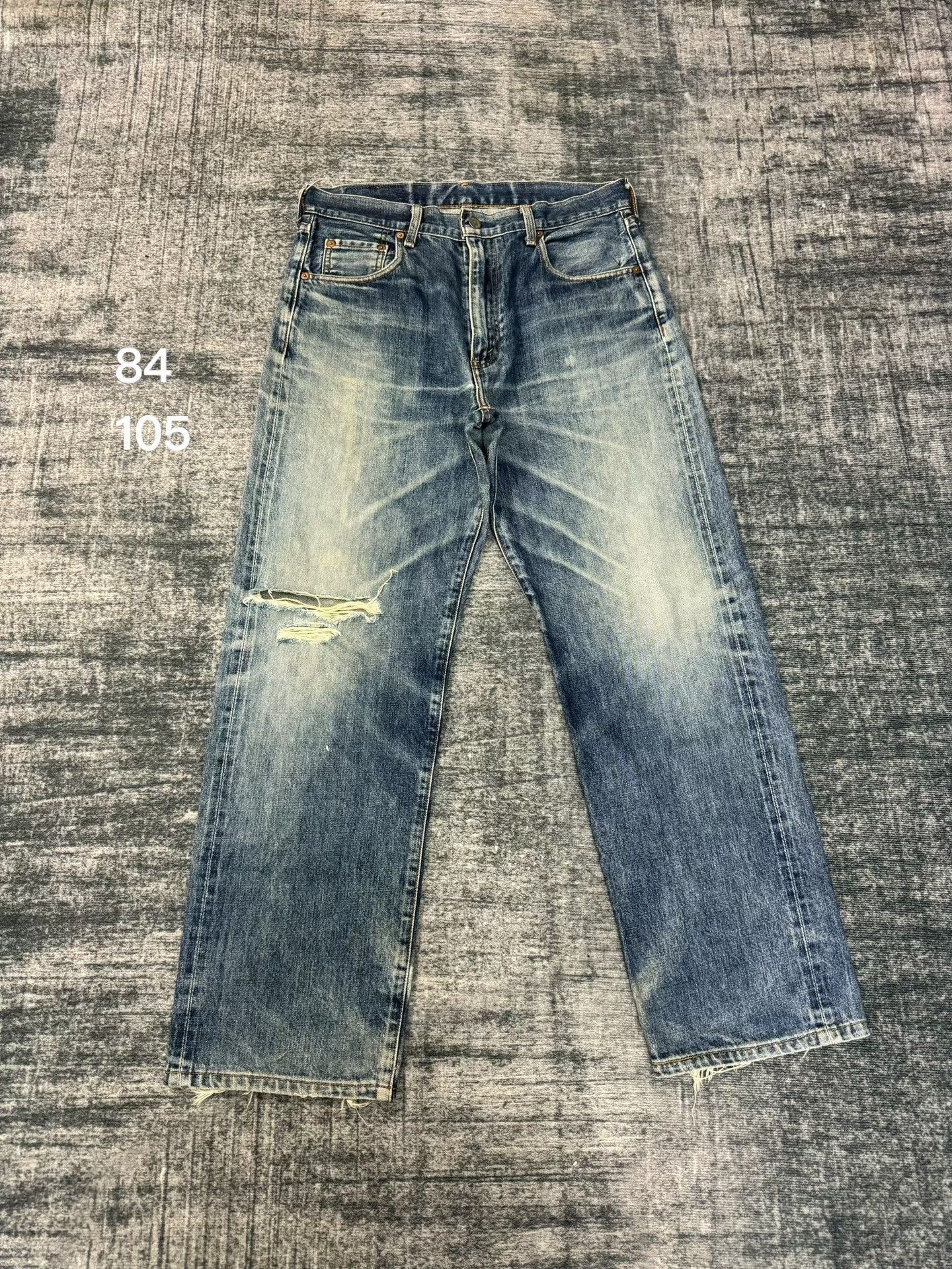 Levi's Vintage Levi's 502 LVC Japanese Washed Jeans Size US 33 - 1 Thumbnail