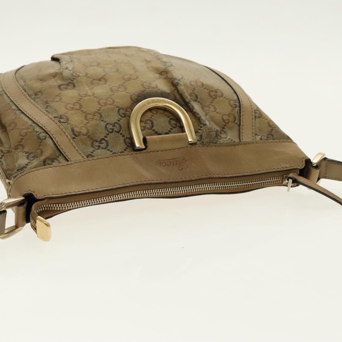 Gucci GUCCI GG Crystal Shoulder Bag Gold Tone Gold Size ONE SIZE - 6 Thumbnail