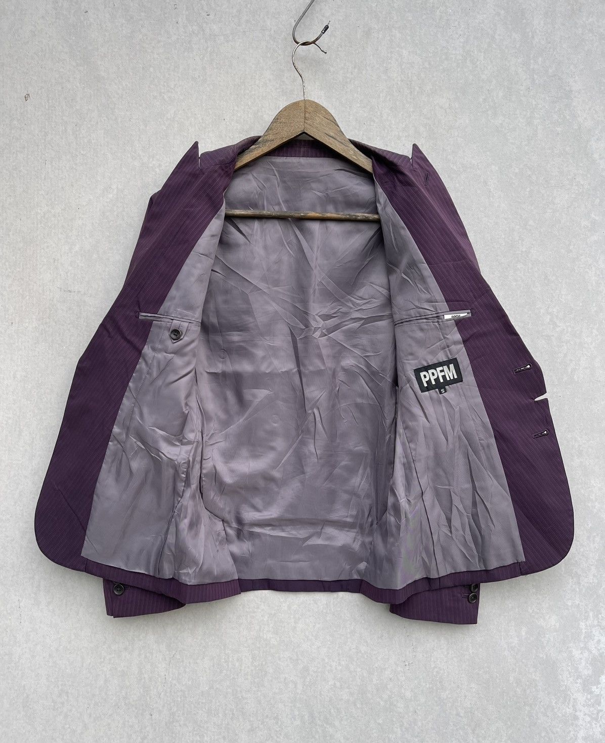 If Six Was Nine × Japanese Brand × PPFM 🔥RARE🔥 PPFM AMERICAN FLAG LOGO STRIP BLAZER JACKET Size US S / EU 44-46 / 1 - 15 Thumbnail