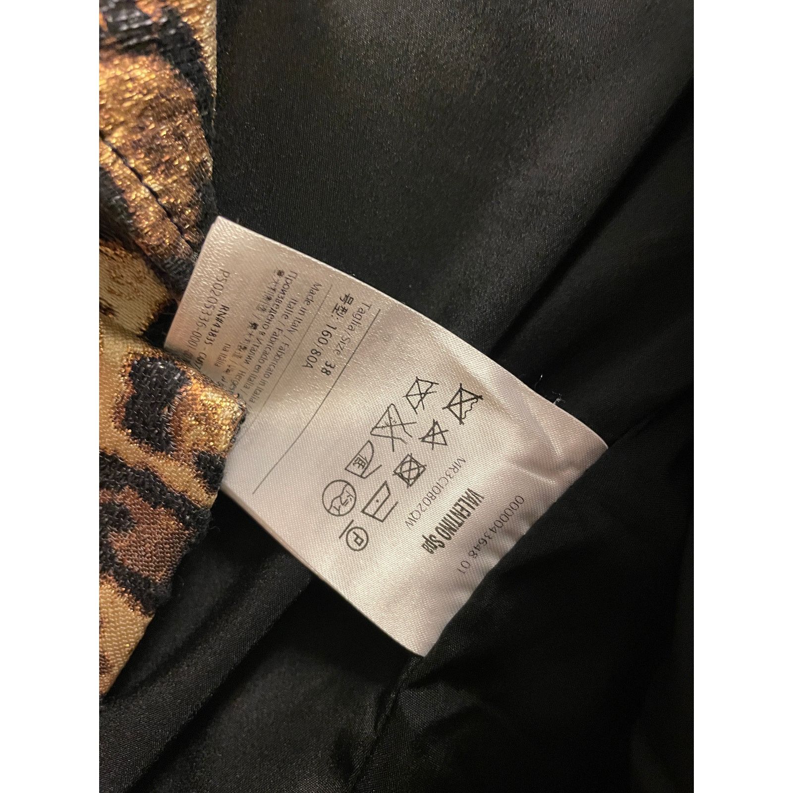 RED Valentino Leopard Jacquard Moto Jacket by RED Valentino Size XS / US 0-2 / IT 36-38 - 6 Thumbnail