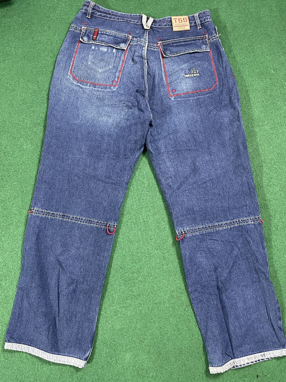 Triple 5 Soul Vintage Triple 5 Soul Baggy Hip Hop Jeans Size US 36 / EU 52 - 4 Thumbnail