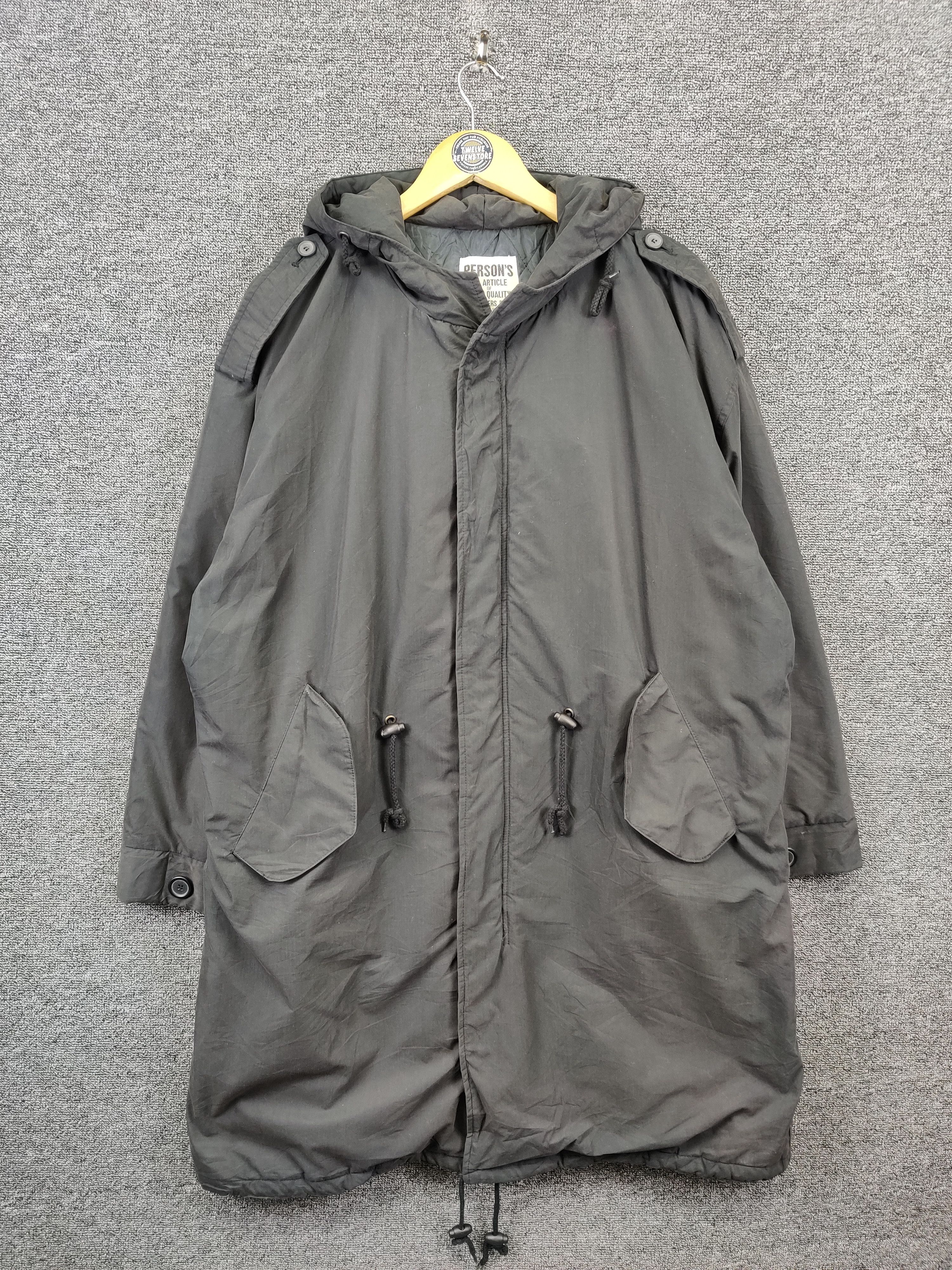 Japanese Brand Vintage Person's Parkas Long Hoodie Jacket Size US L / EU 52-54 / 3 - 3 Thumbnail