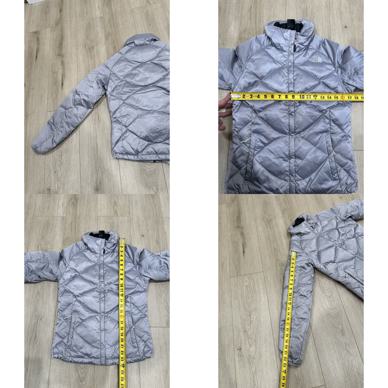 The North Face VINTAGE The North Face Aconcagua Jacket XS Gray Women’s Puffer 550 Down Mid-Length Zip Size XS / US 0-2 / IT 36-38 - 10 Thumbnail