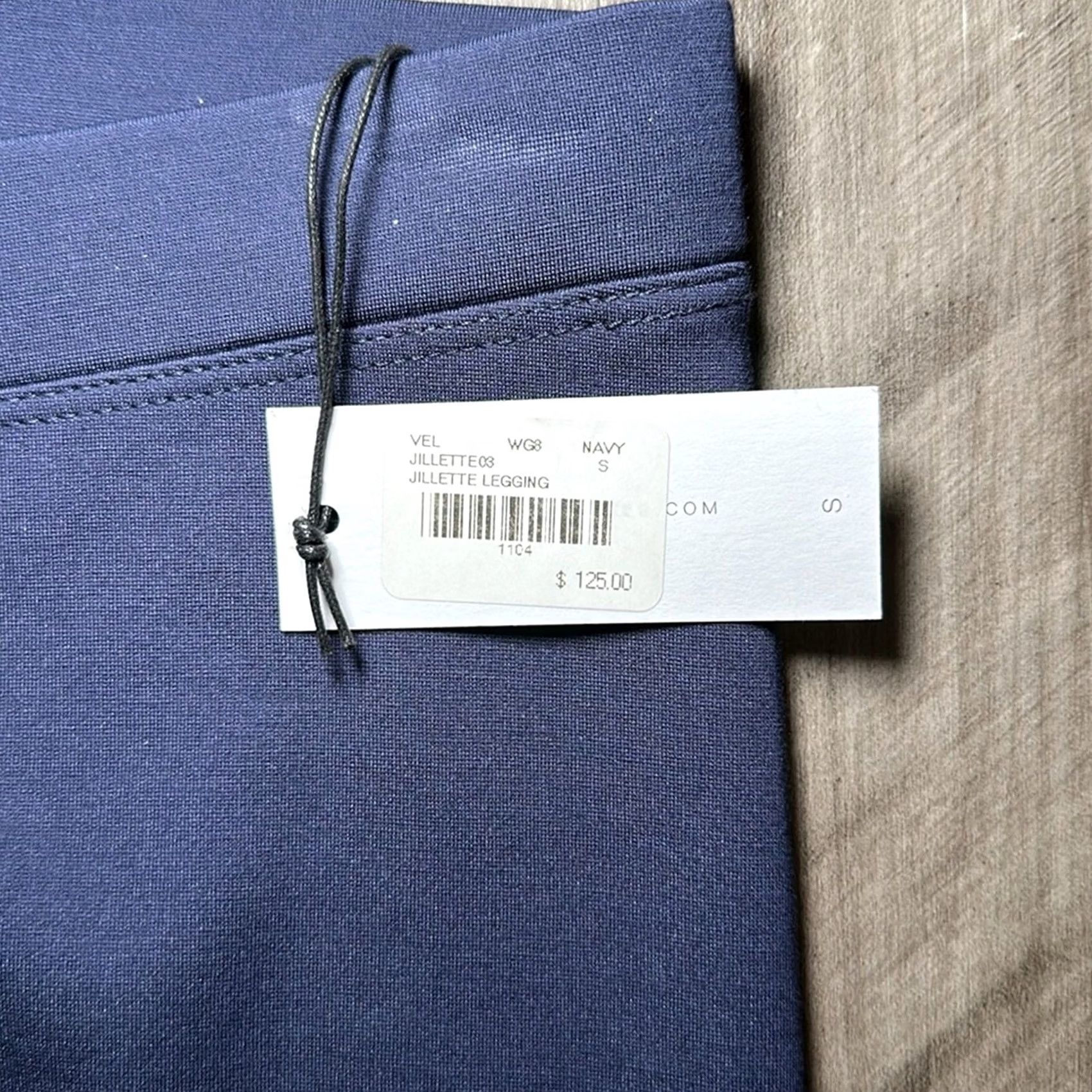 Velvet Velvet by Graham & Spencer Jillette Leggings Women Small Blue Regular Nylon Viscose Elastane NWT Compression 26" Inseam 34" MS10803 Size 28" / US 6 / IT 42 - 5 Thumbnail