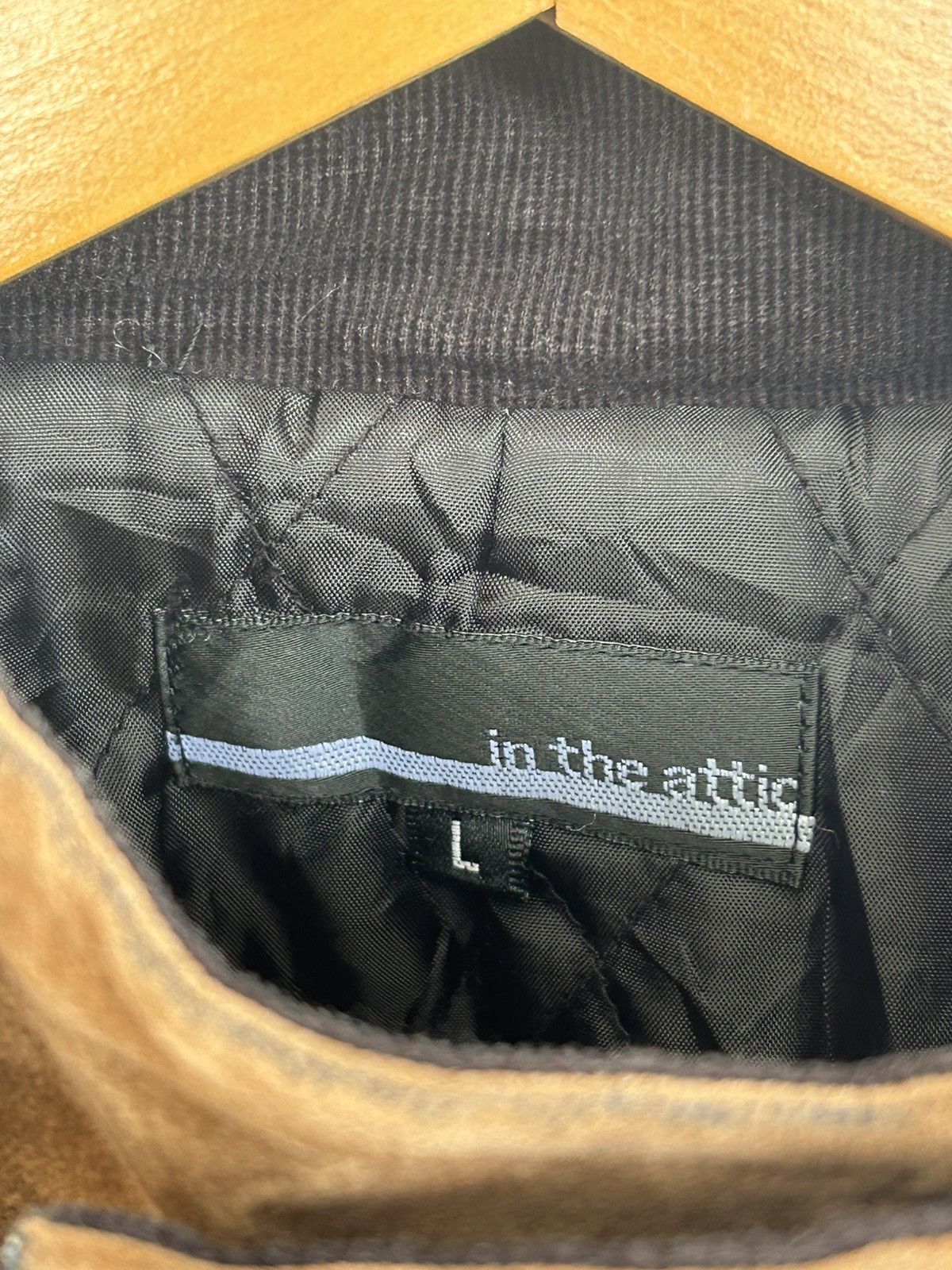 In The Attic Intheattic Vintage Suede Brown Winter Jacket Size US L / EU 52-54 / 3 - 14 Thumbnail
