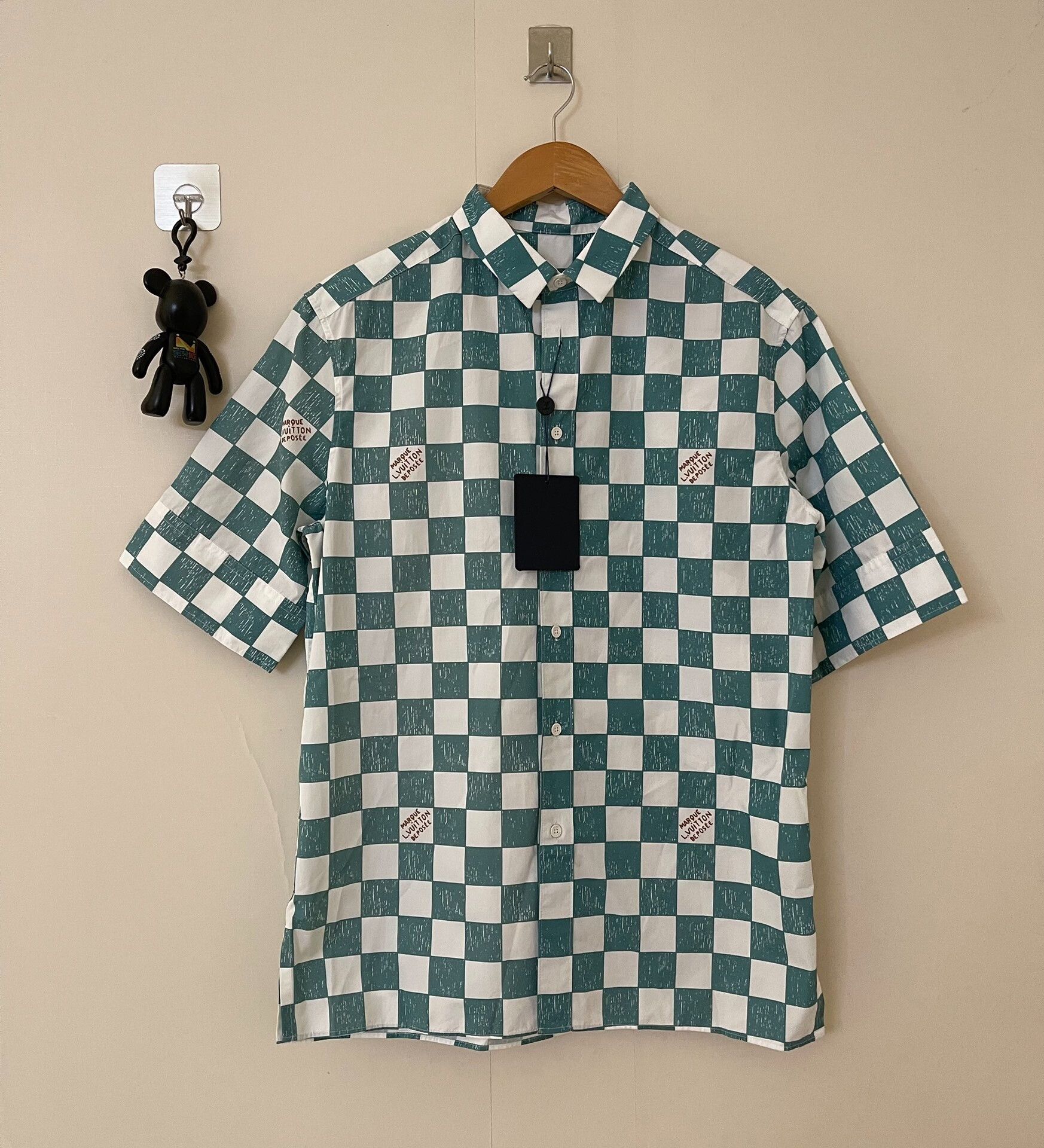 Louis Vuitton louis vuitton checkerboard short sleeve shirt Size US S / EU 44-46 / 1 - 1 Thumbnail