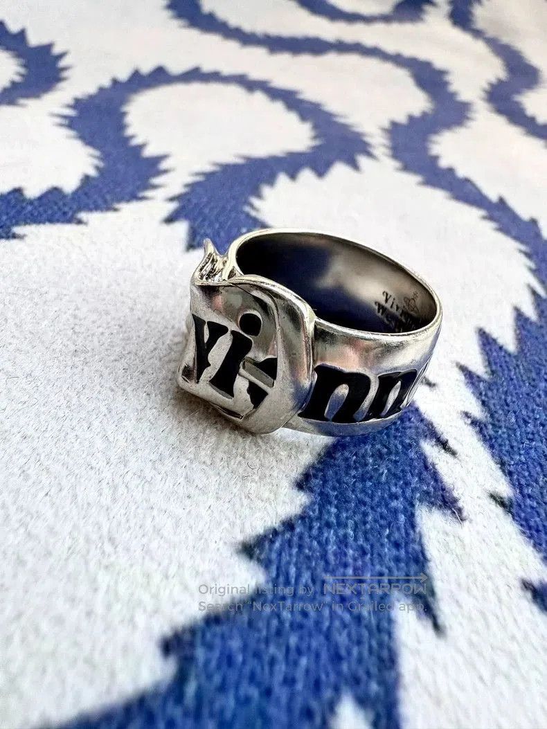 Vivienne Westwood Vivienne Westwood Silver Belt Buckle Ring. Size ONE SIZE - 2 Thumbnail