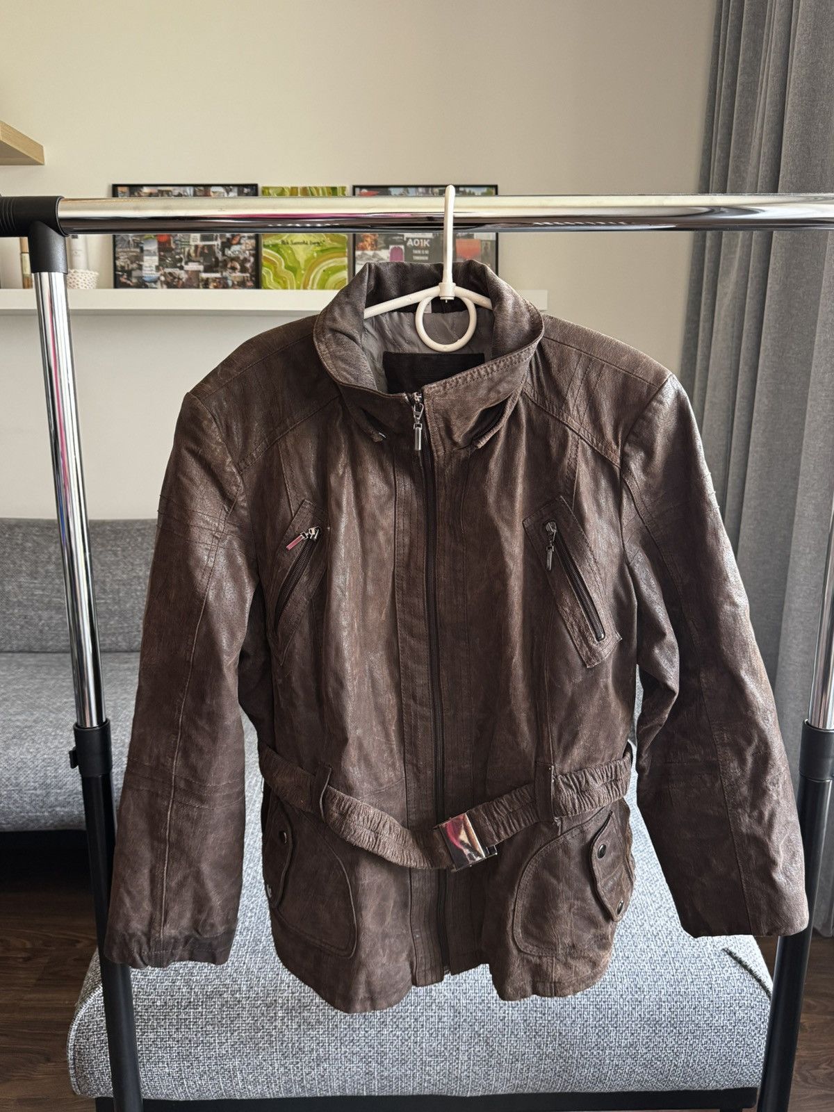 Other Denim Slater “Jessica” Leather Jacket 🖤 Size US XL / EU 56 / 4 - 1 Thumbnail