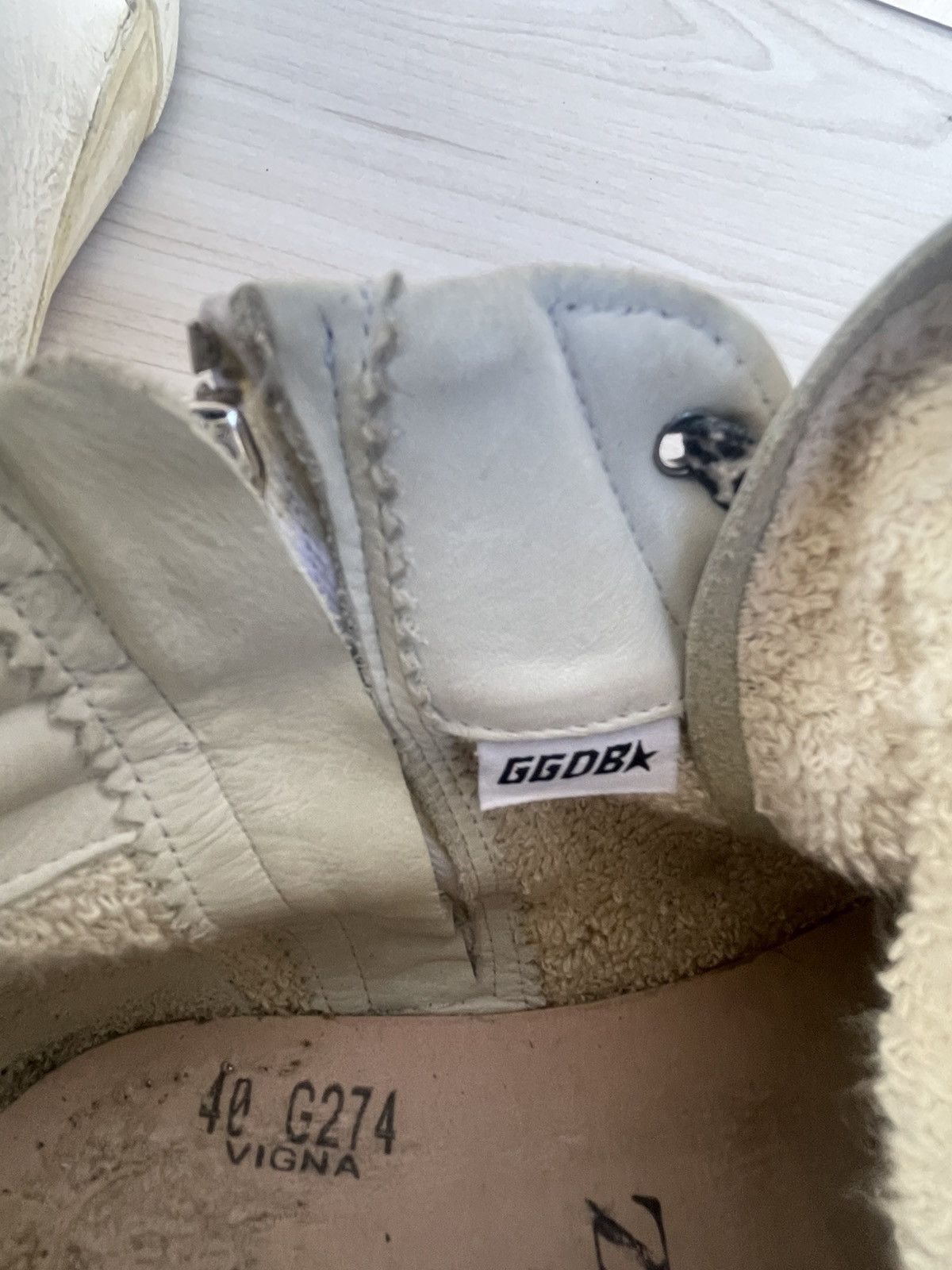 Golden Goose Golden goose slide high top sneakers Size US 7 / EU 40 - 10 Thumbnail