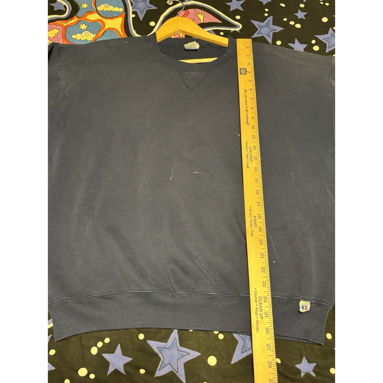 Vintage Vintage Faded Blue Blank customized crewneck Size 2XL Size US XXL / EU 58 / 5 - 7 Thumbnail