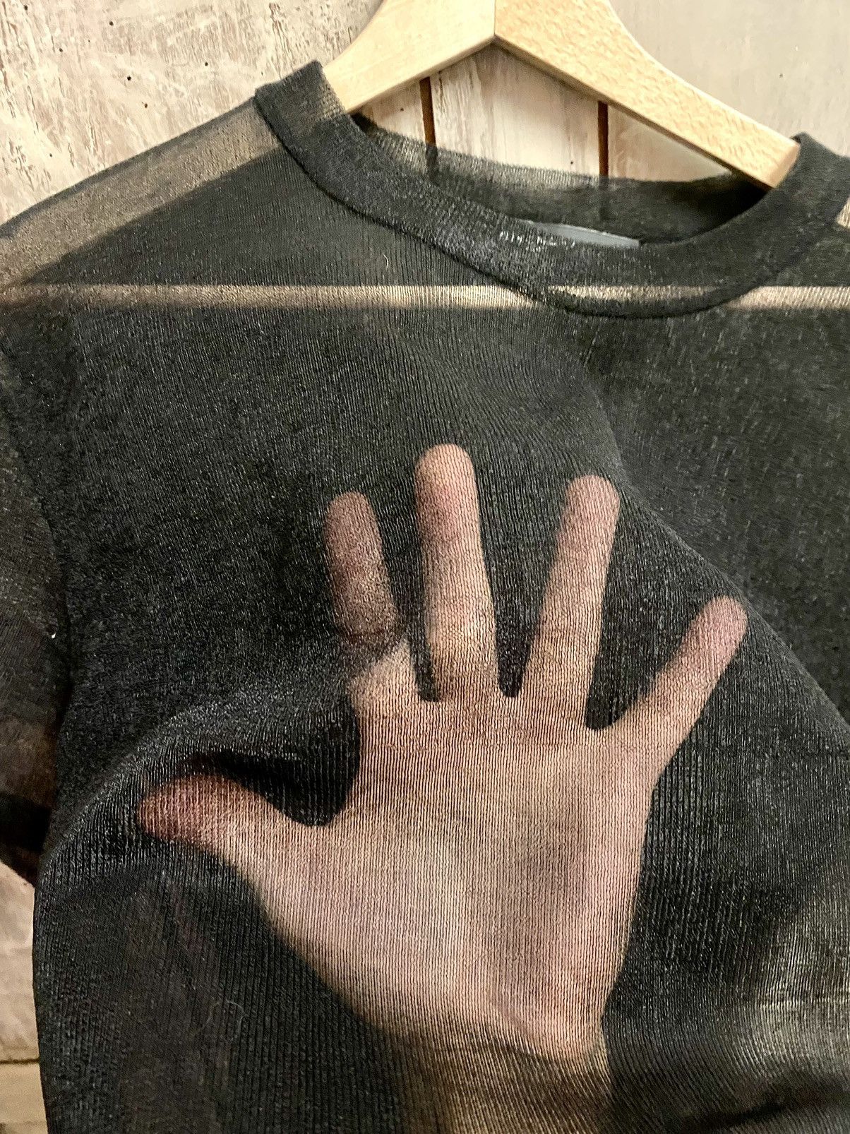 Givenchy givenchy tisci pre fall 2014 sheer neoprene t-shirt Size US M / EU 48-50 / 2 - 5 Thumbnail